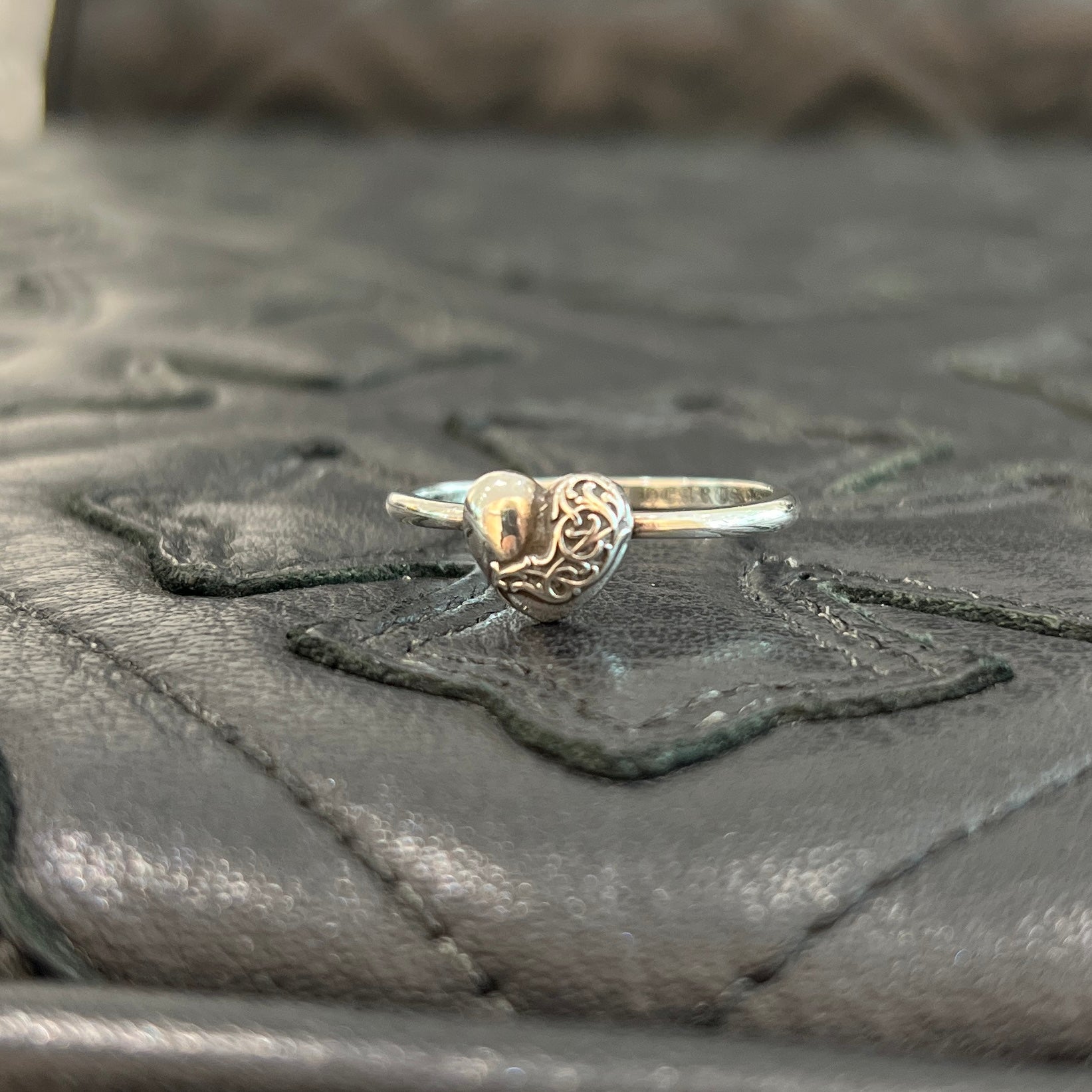 CHROME HEARTS Bubble Gum Viny Heart Ring Size 18号 クロムハーツ バブルガム ヴィニーハートリング サイズ18号