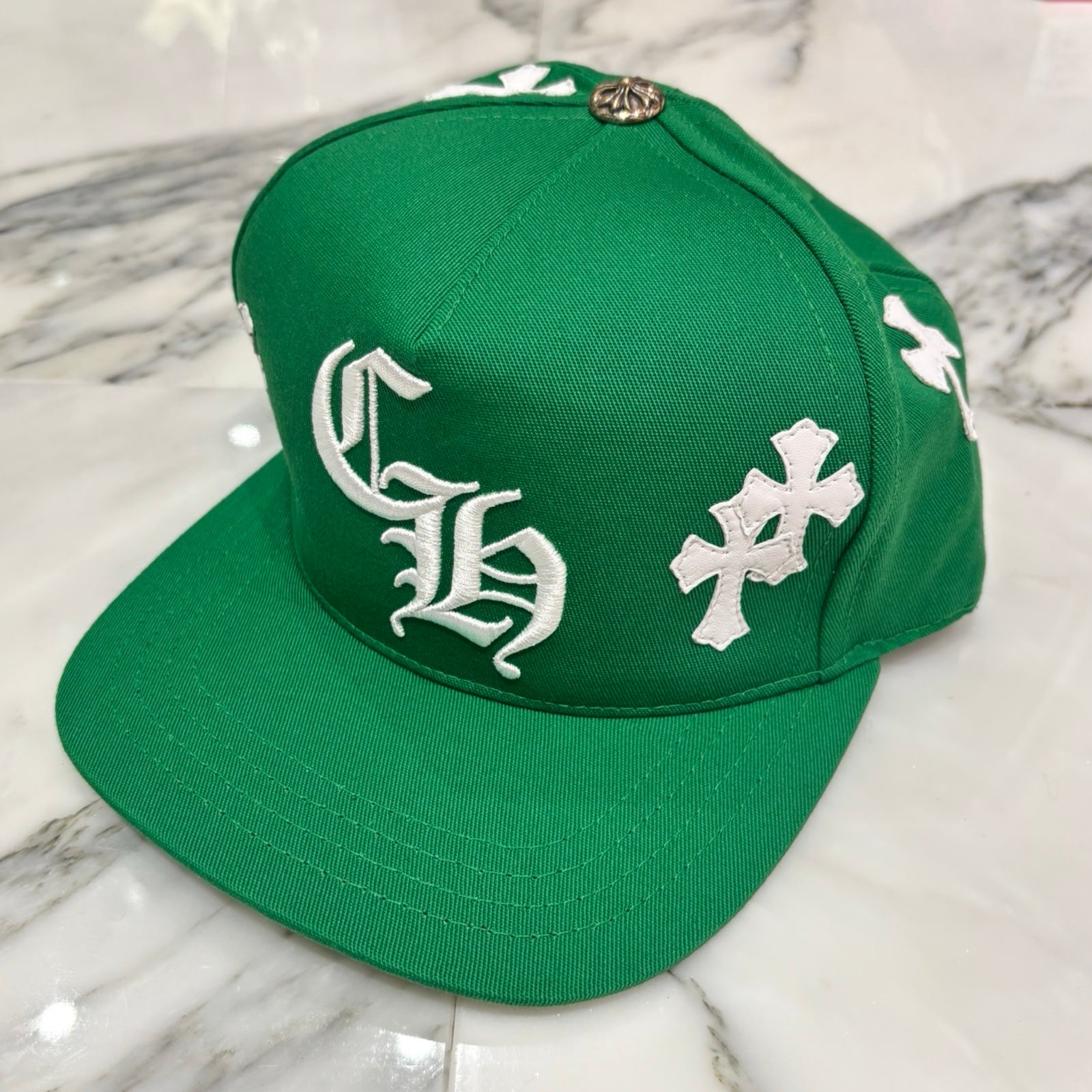 CHROME HEARTS Cemetery Cross Patch Trucker Cap ONE SIZE（53-60） クロムハーツ セメタリークロスパッチ トラッカーキャップ ONE SIZE（53-60）