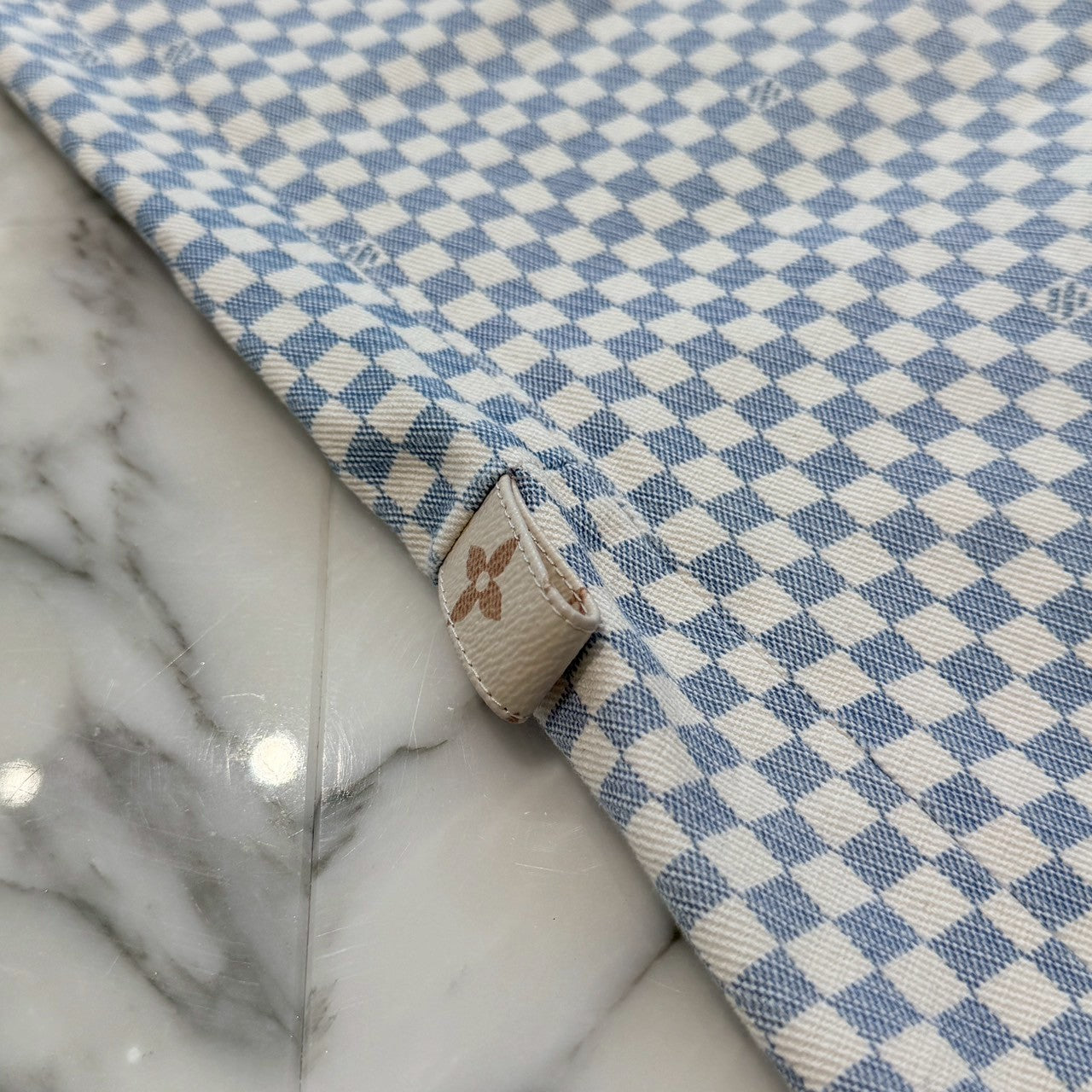 LOUIS VUITTON 2023SS Damier Carpenter Jeans 1AFOKQ Size 36 ルイヴィトン ダミエカーペンタージーンズ サイズ36