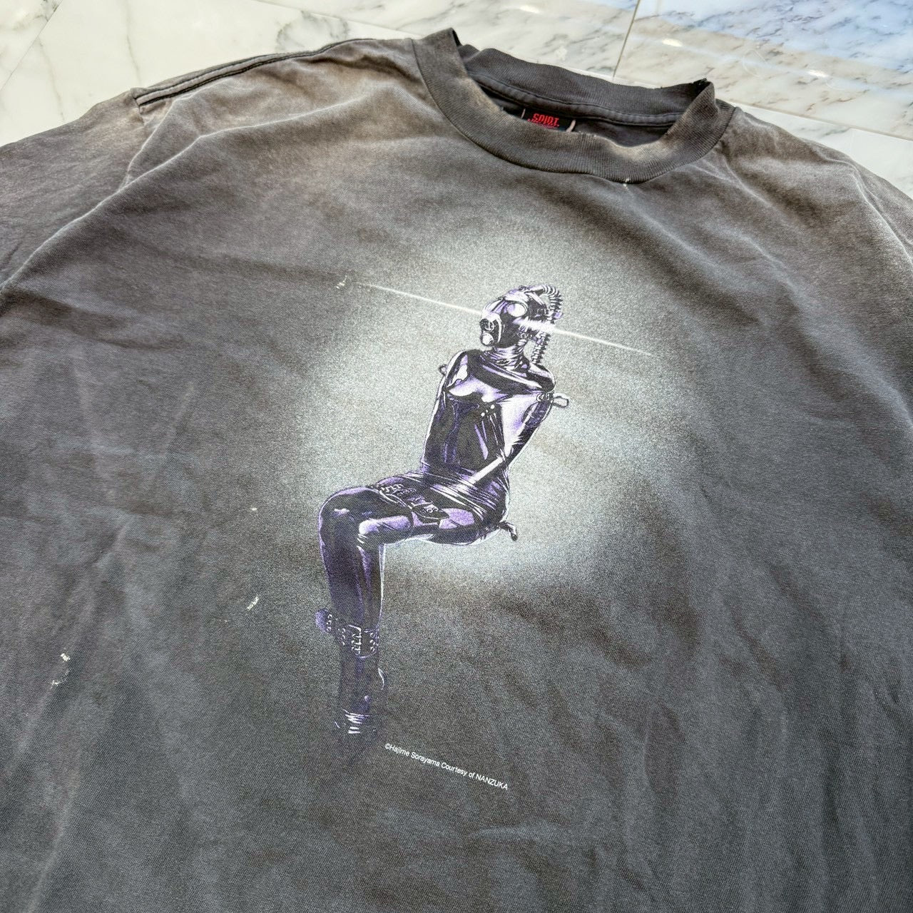 SAINT Mxxxxxx × Hajime Sorayama 2025AW MASK S/S Tee SM-HR1