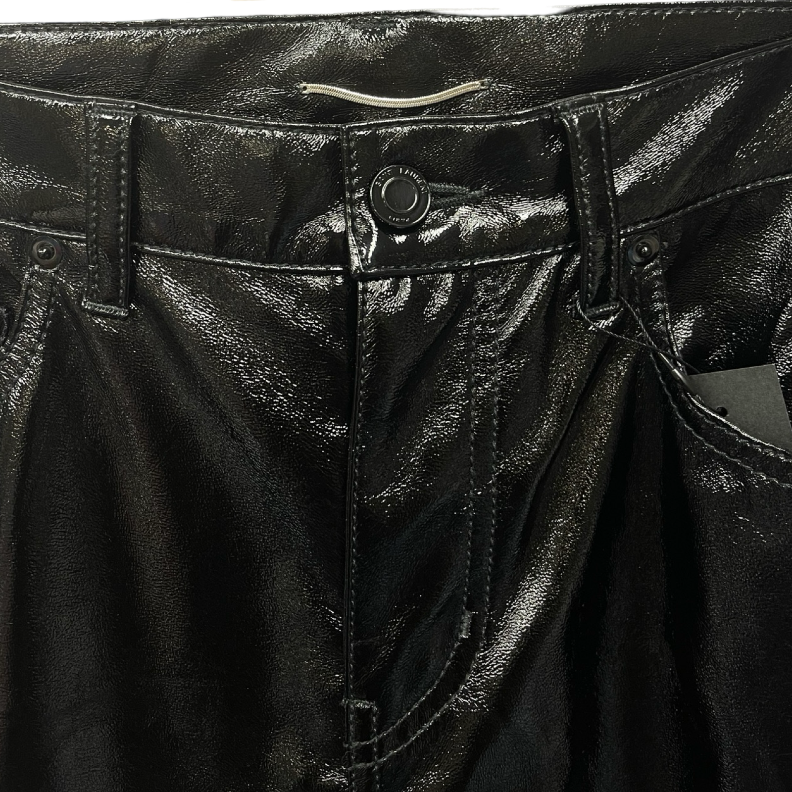 SAINT LAURENT PARIS 2022AW Coating Pants 601478 Y06VA Size 29