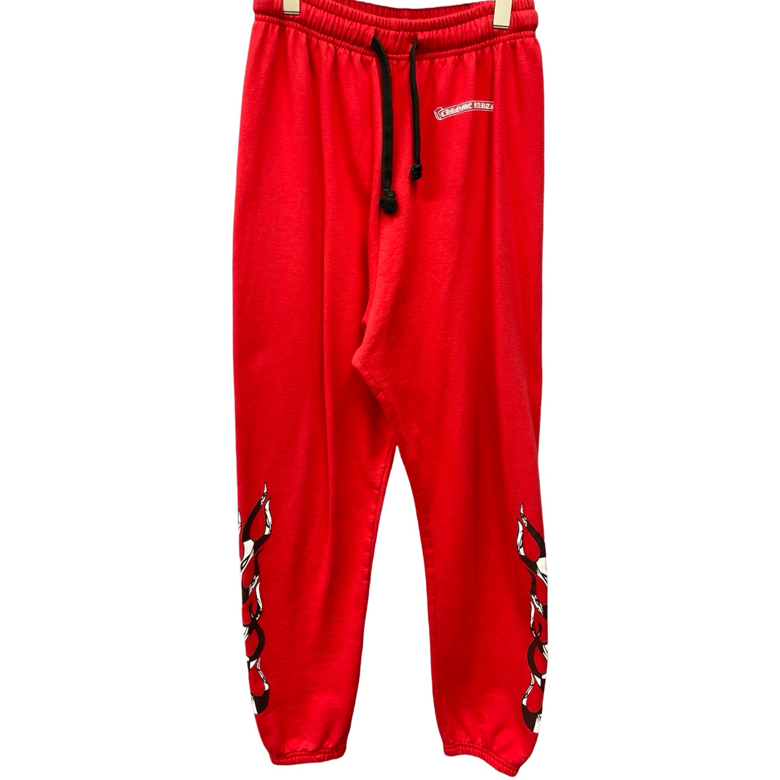 CHROME HEARTS × MATTY BOY Side Flame Print Sweat Long Pants Size S