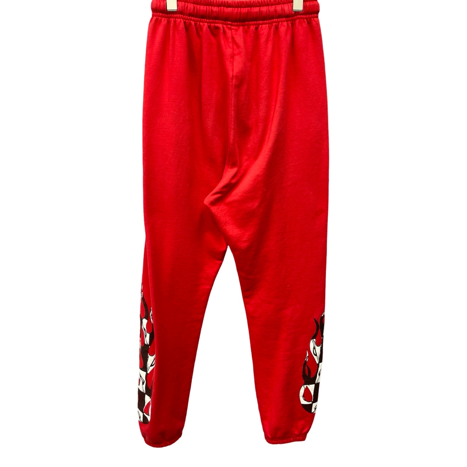 CHROME HEARTS × MATTY BOY Side Flame Print Sweat Long Pants Size S