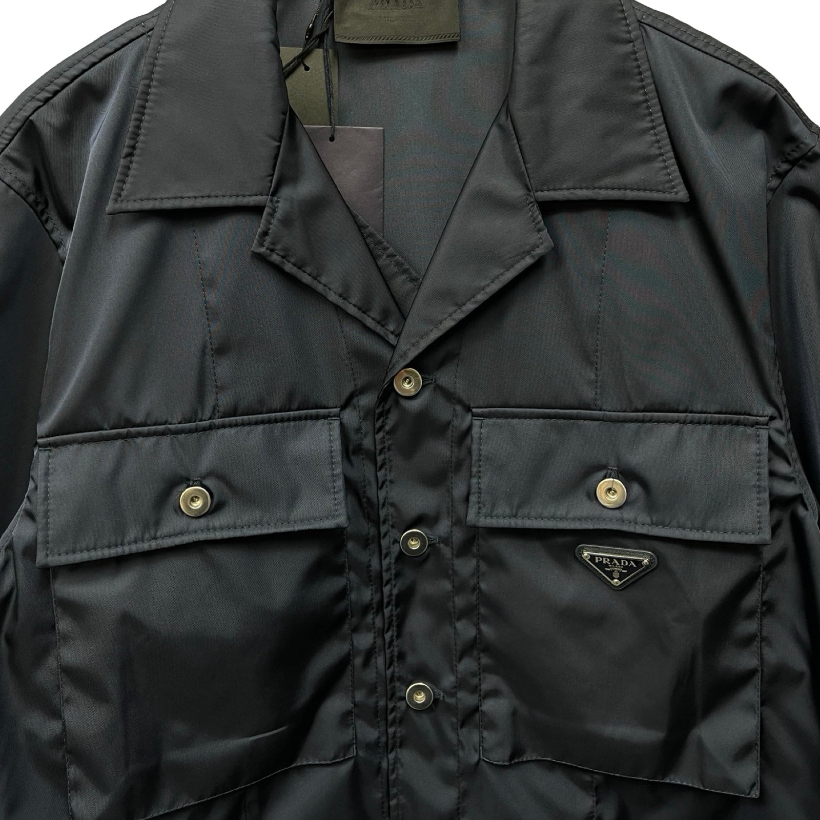 PRADA 2022SS Re-Nylon Short Sleeve Jacket S231 1WQ8 Size M