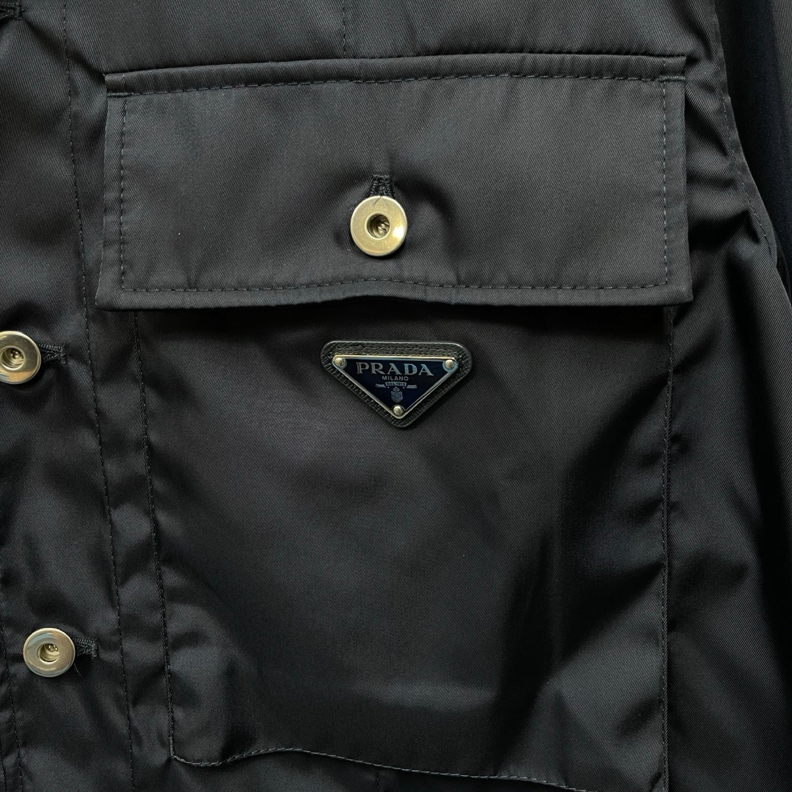 PRADA 2022SS Re-Nylon Short Sleeve Jacket S231 1WQ8 Size M