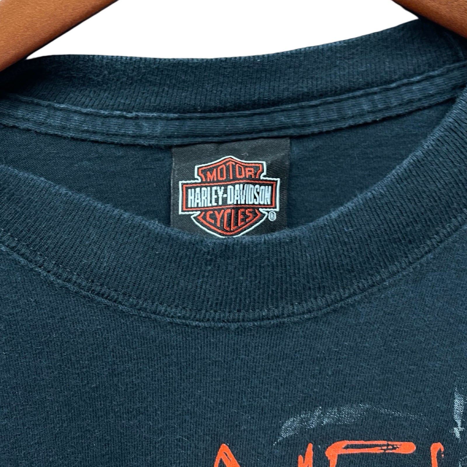 Vintage 00's Harley-Davidson "NEVER FAKED" NO CAGES 2011 L/S Tee