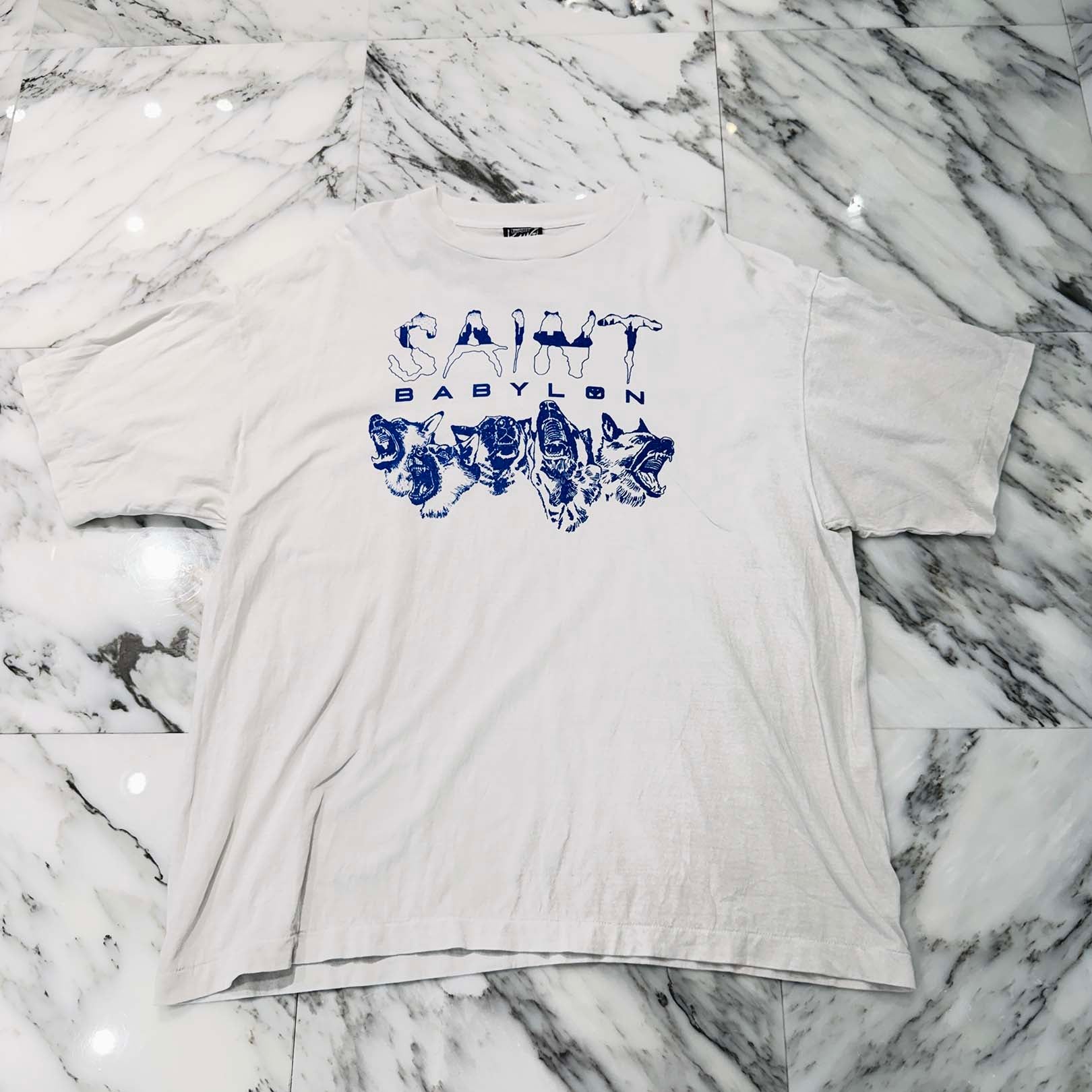 SAINT Mxxxxxx × Babylon 2025AW " SAINT BABYLON " Tee SM-HR1-0000-C48 Size XXL セントマイケル × バビロン " セントバビロン " Tシャツ サイズXXL