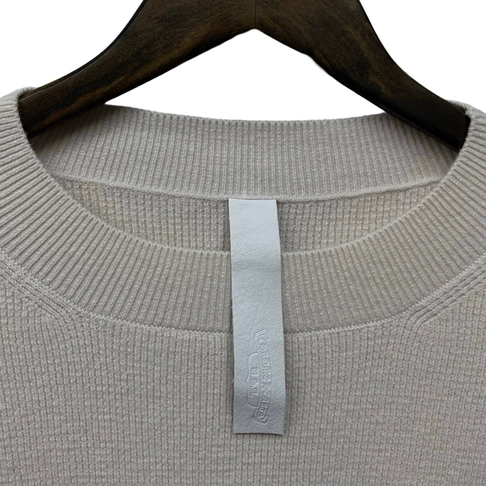 CHROME HEARTS YNOT Vine Dagger Embroidery Cashmere Sweater Size L