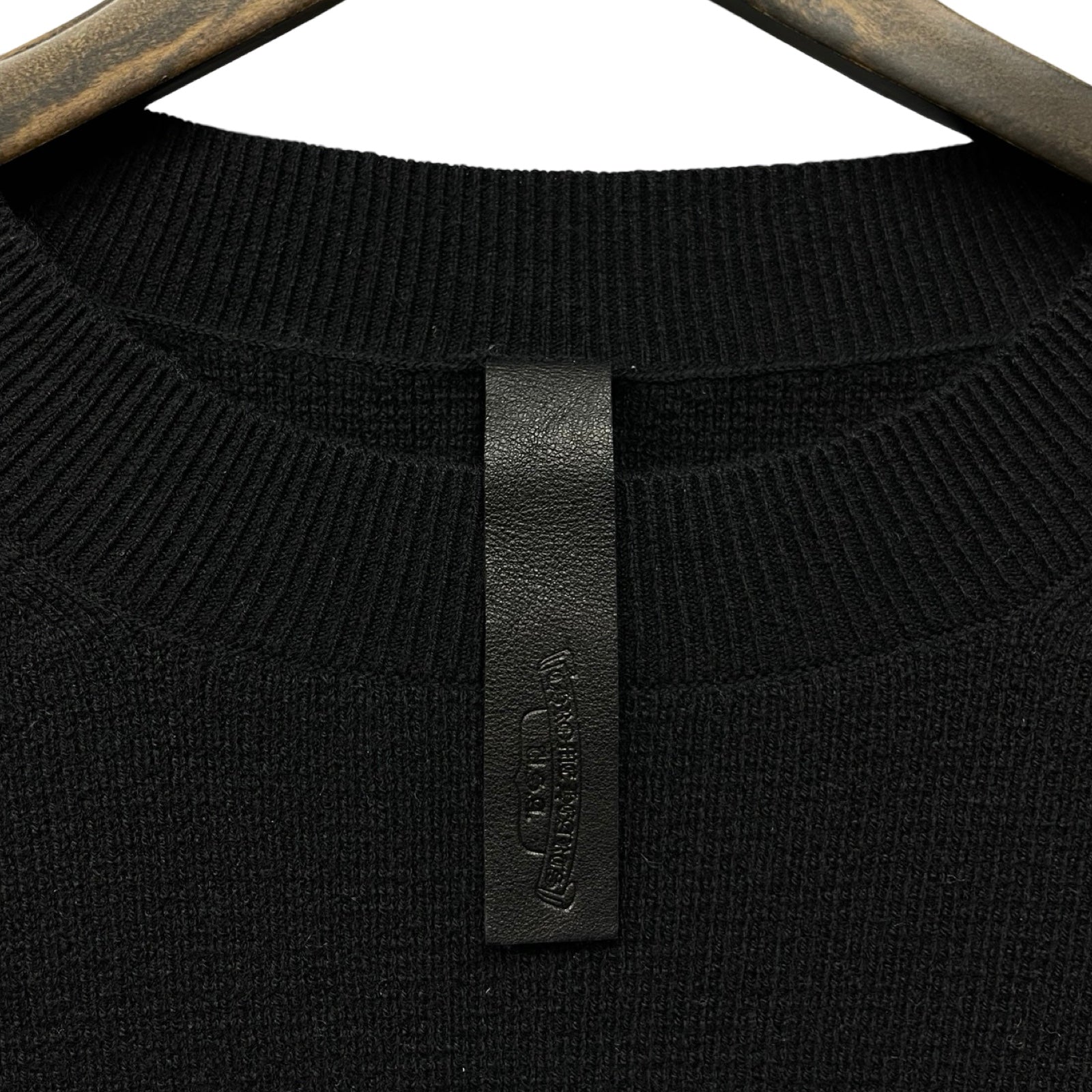 CHROME HEARTS YNOT Vine Dagger Embroidery Cashmere Sweater Size M