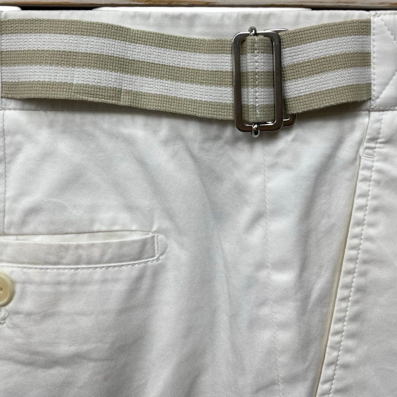 HERMES Waist Border Belt Shorts 935060H390 Size 40