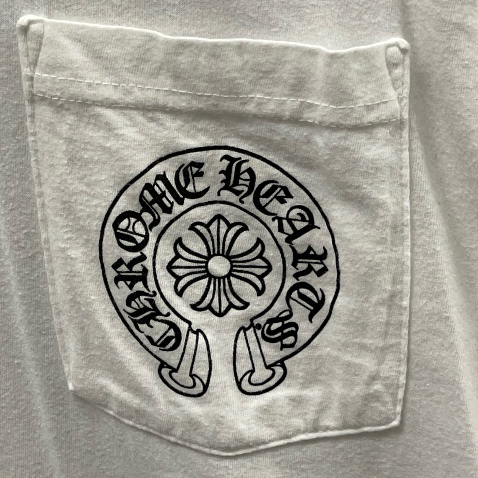 CHROME HEARTS Back Horseshoe Tee Size S