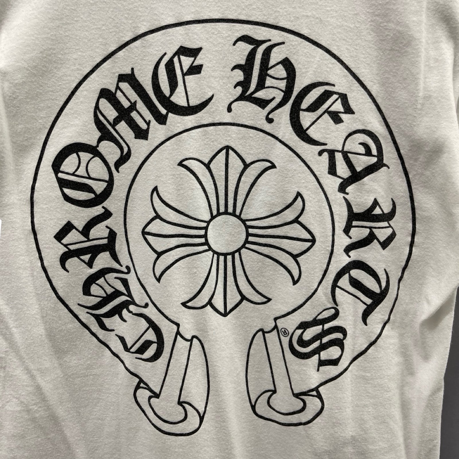 CHROME HEARTS Back Horseshoe Tee Size XL