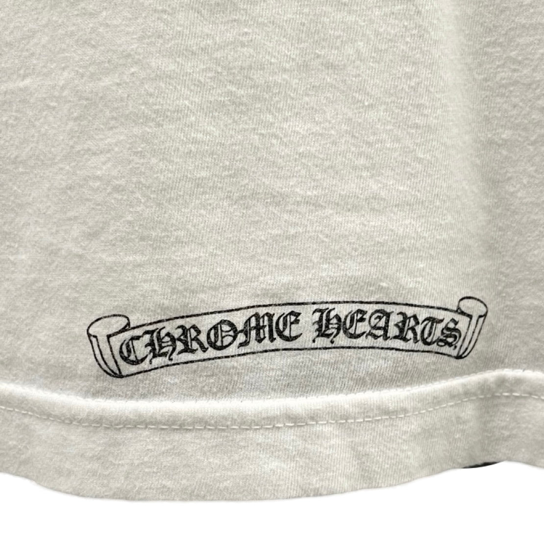 CHROME HEARTS Floral Cross Horseshoe L/S Tee Size L