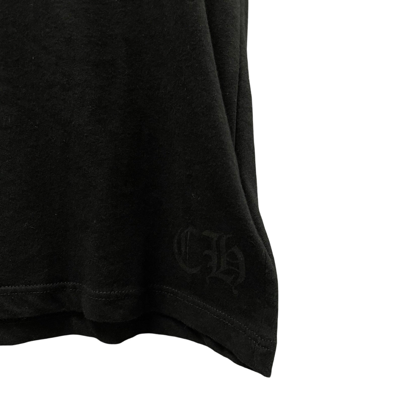 CHROME HEARTS Ladies Blue Logo Tee