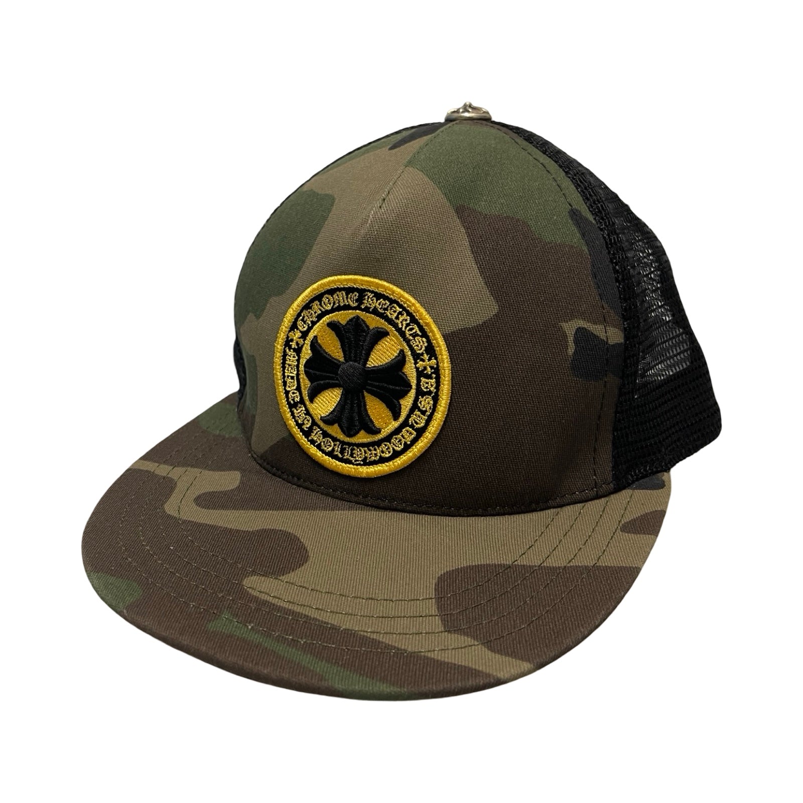 CHROME HEARTS Yellow CH Plus Trucker Cap Size ONE SIZE（53-60）
