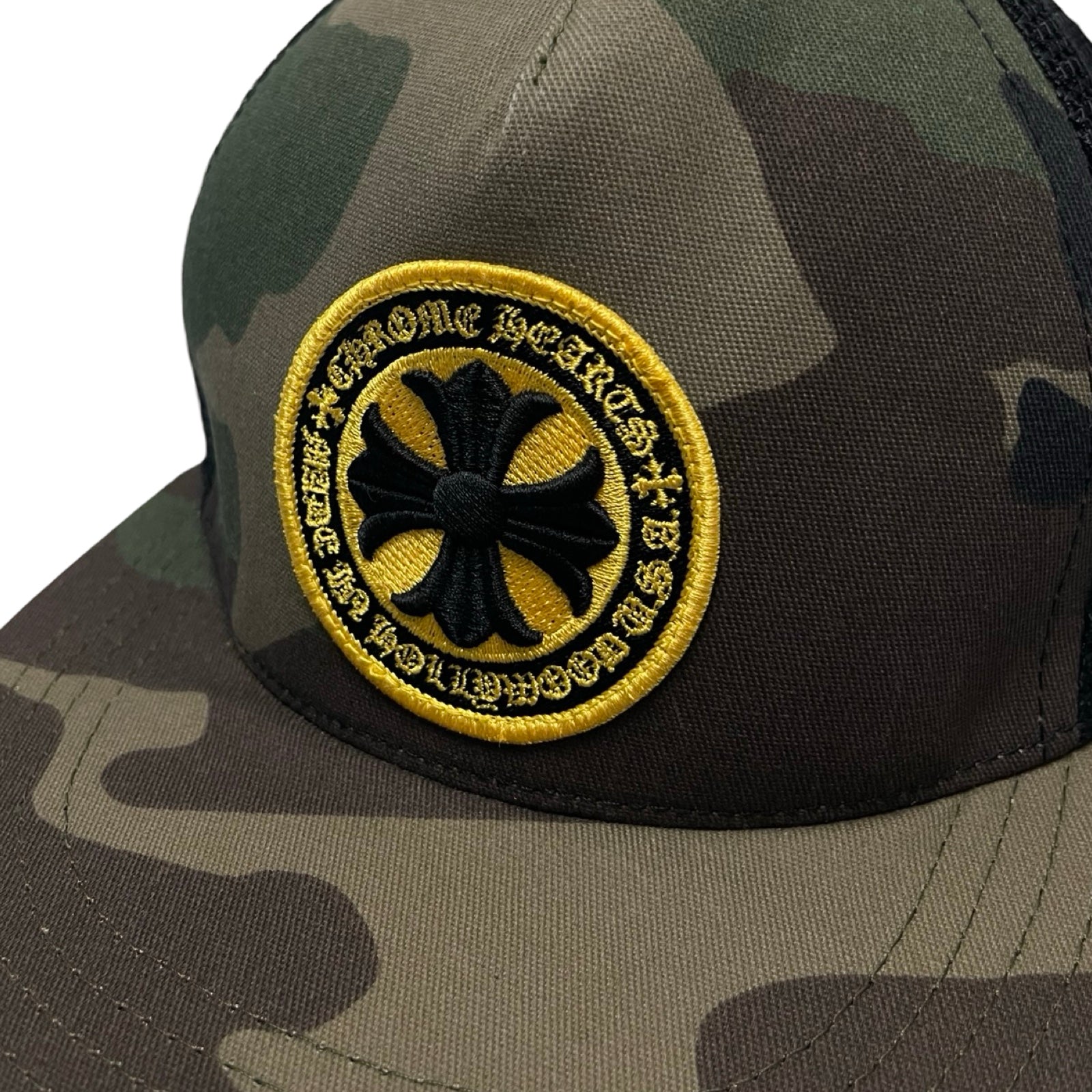 CHROME HEARTS Yellow CH Plus Trucker Cap Size ONE SIZE（53-60）