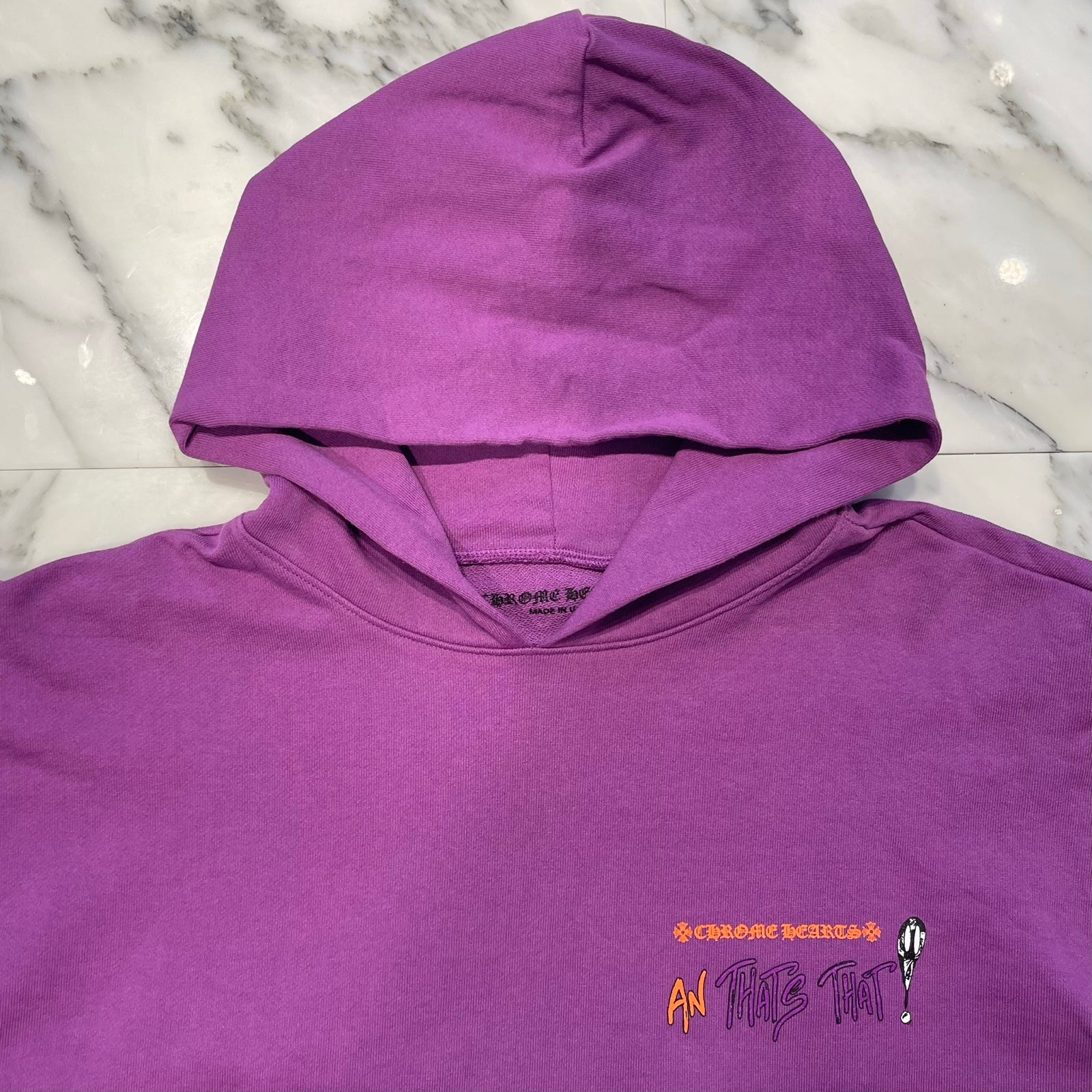 CHROME HEARTS × MATTY BOY 2024AW "I WANT MORE NOT LESS" Pullover Hoodie Size XL クロムハーツ × マッティボーイ "アイウォントレス" プルオーバーフーディ サイズXL