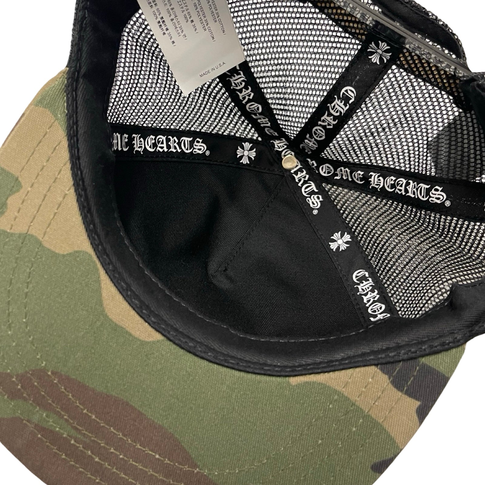 CHROME HEARTS Yellow CH Plus Trucker Cap Size ONE SIZE（53-60）