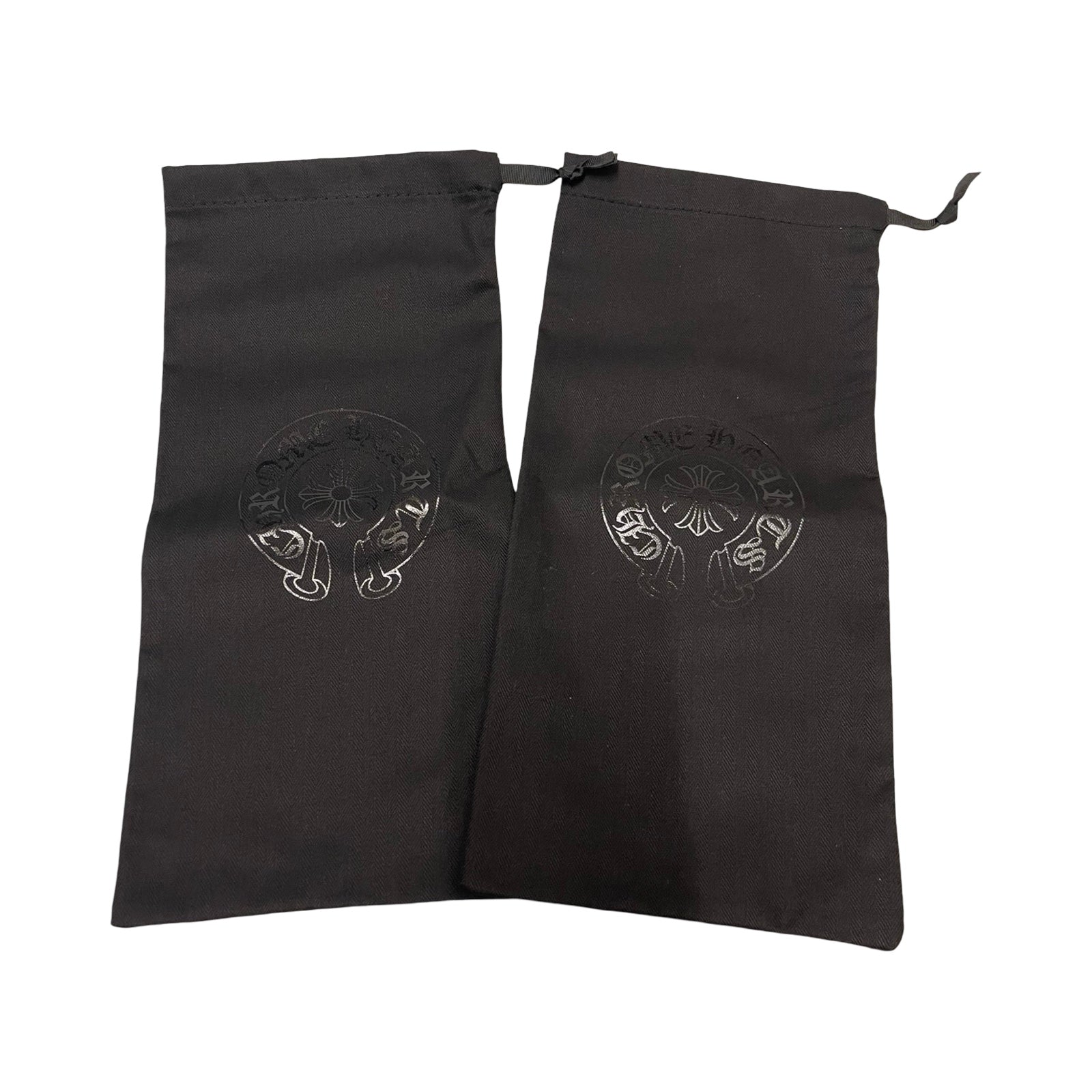 CHROME HEARTS Leather Cross Patch Sandals Size 43