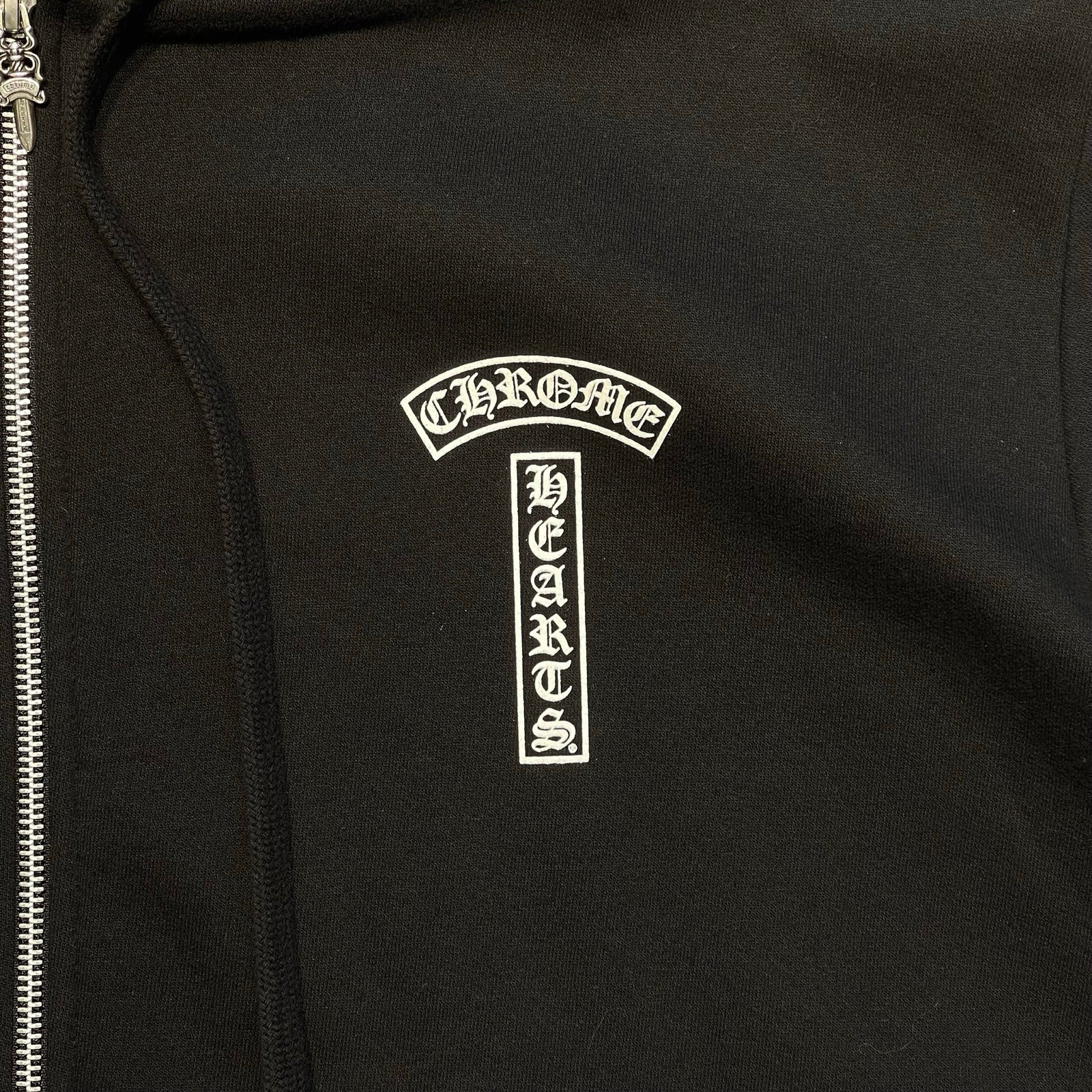 【一点特価】CHROME HEARTS Back Arch USA Logo Zip Up Hoodie Size L クロムハーツ バックアーチ USAロゴ ジップアップフーディーサイズL