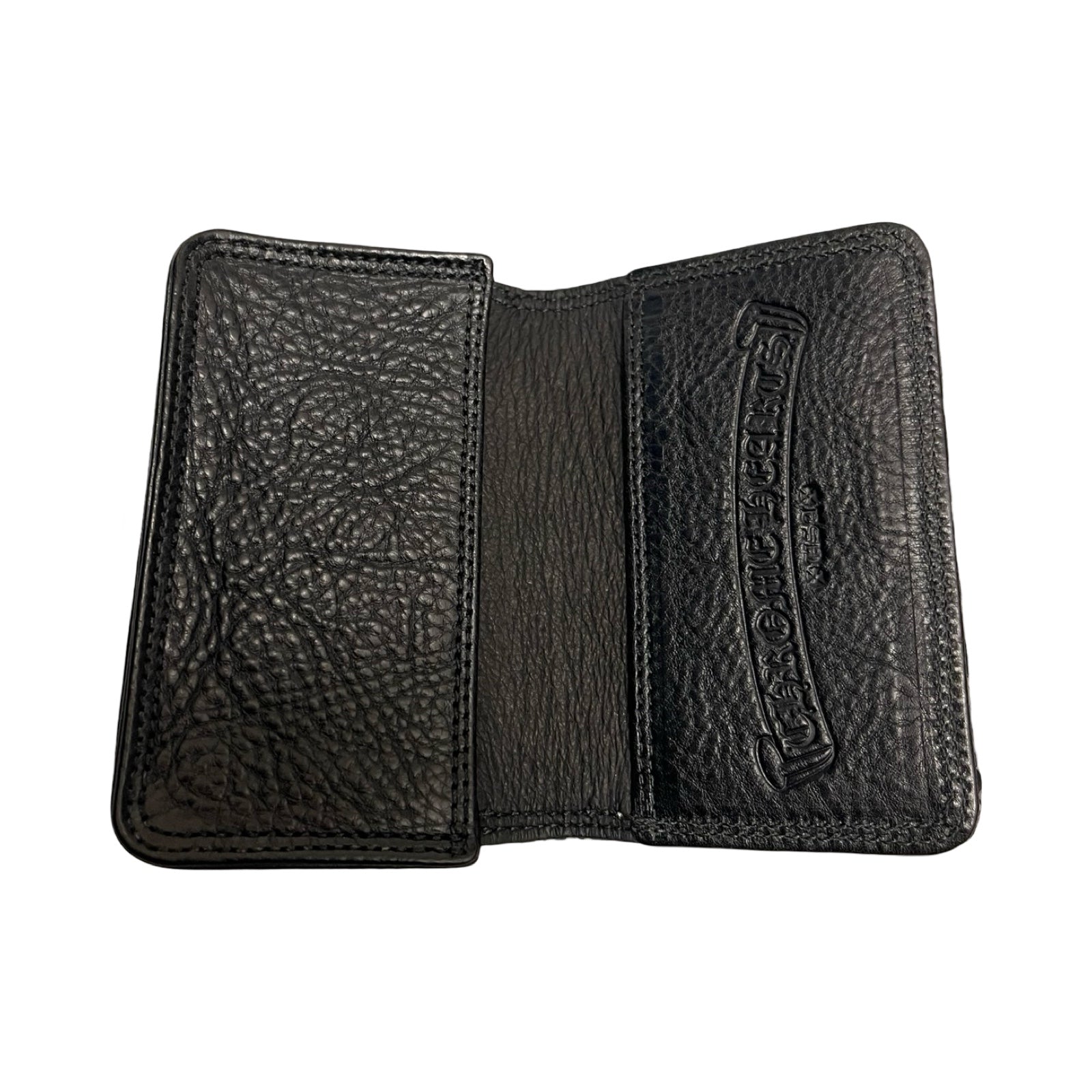 CHROME HEARTS Leather Zebra Card Case #2