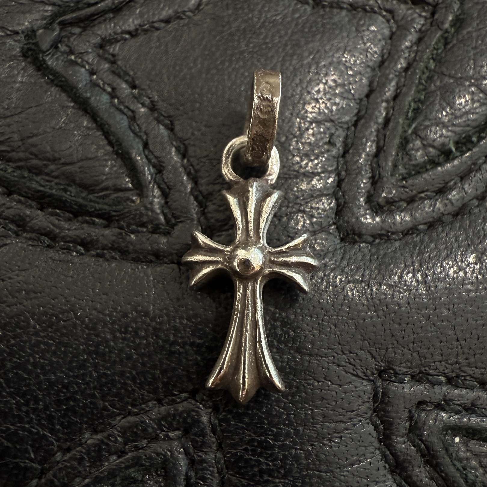 CHROME HEARTS Baby Fat Cross Pave Diamond Pendant Top クロムハーツ ベビーファット クロス パヴェダイヤモンド ペンダントトップ