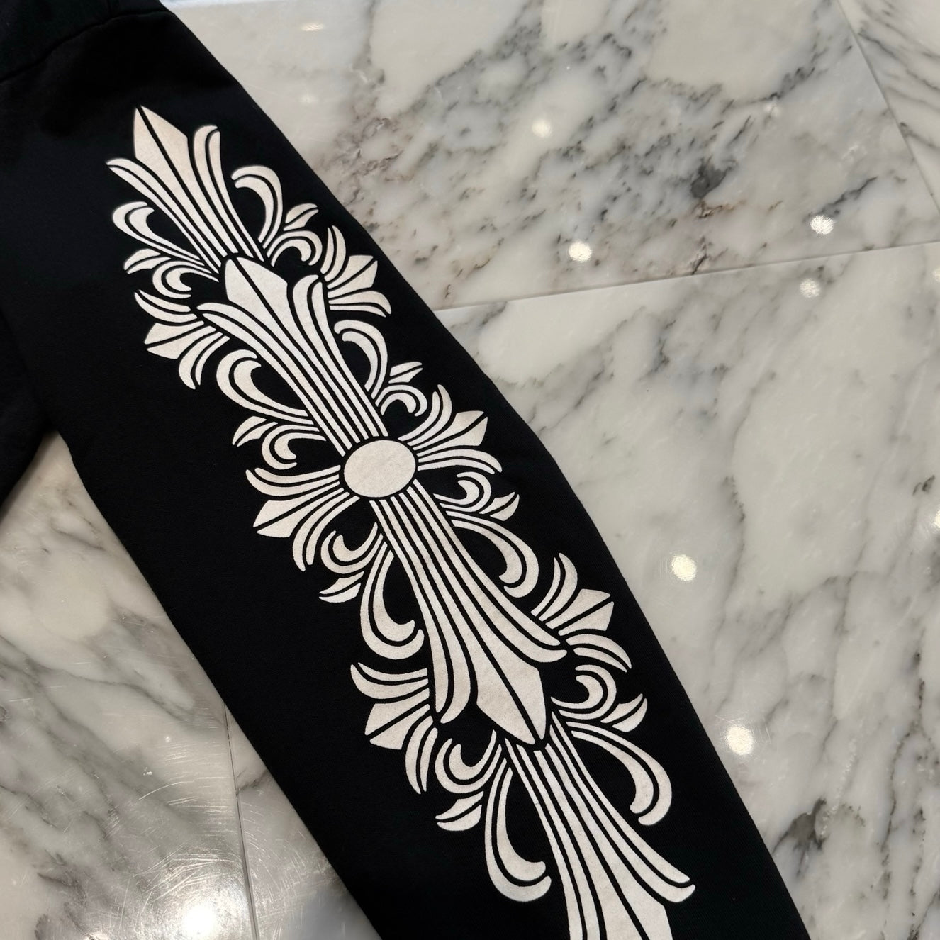 CHROME HEARTS × The Rolling Stones Lip＆Tongue Horseshoe Zip Up Hoodie Size S クロムハーツ × ザローリングストーンズ リップアンドタン ホースシュー ジップアップフーディ サイズS