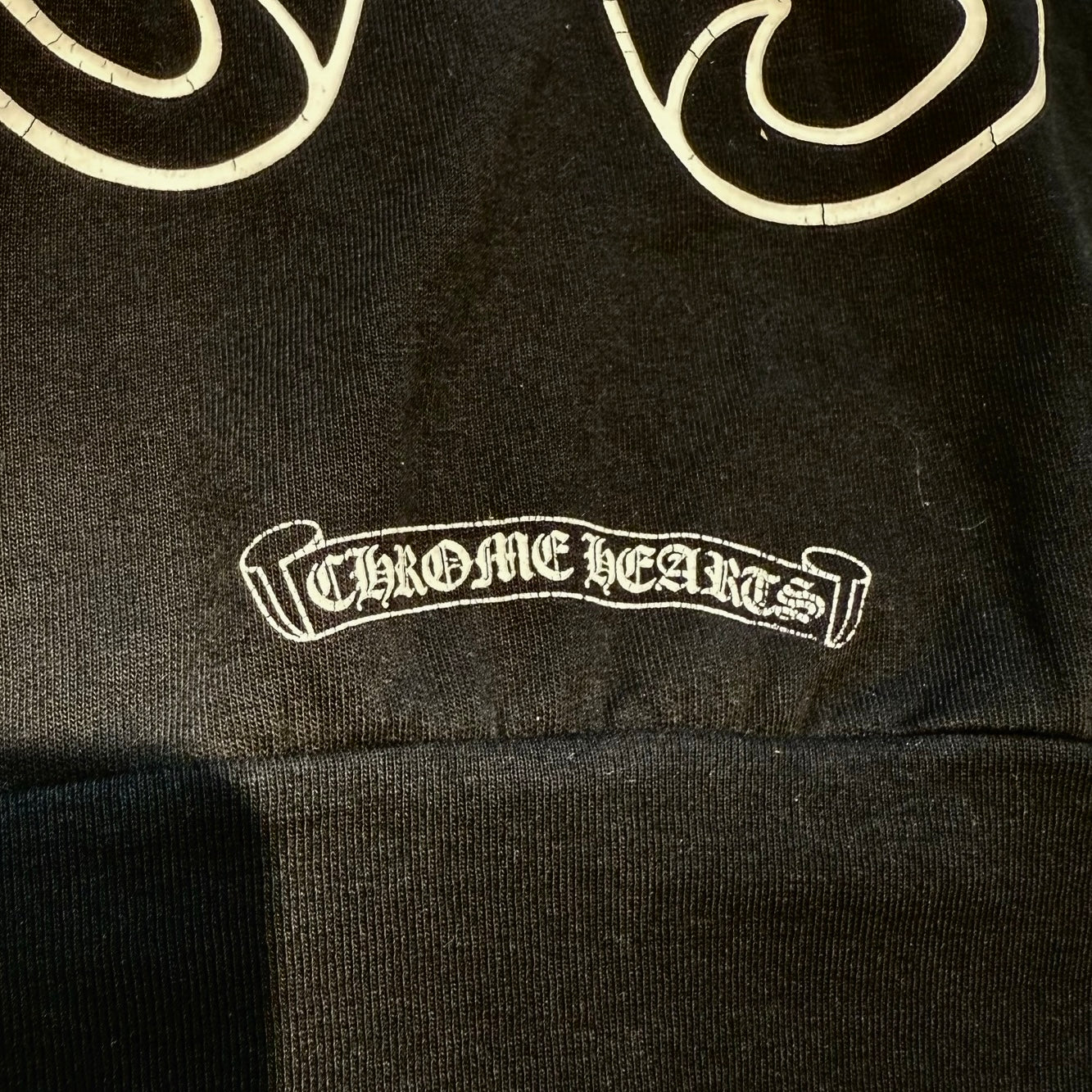 CHROME HEARTS × The Rolling Stones Lip＆Tongue Horseshoe Zip Up Hoodie Size S クロムハーツ × ザローリングストーンズ リップアンドタン ホースシュー ジップアップフーディ サイズS