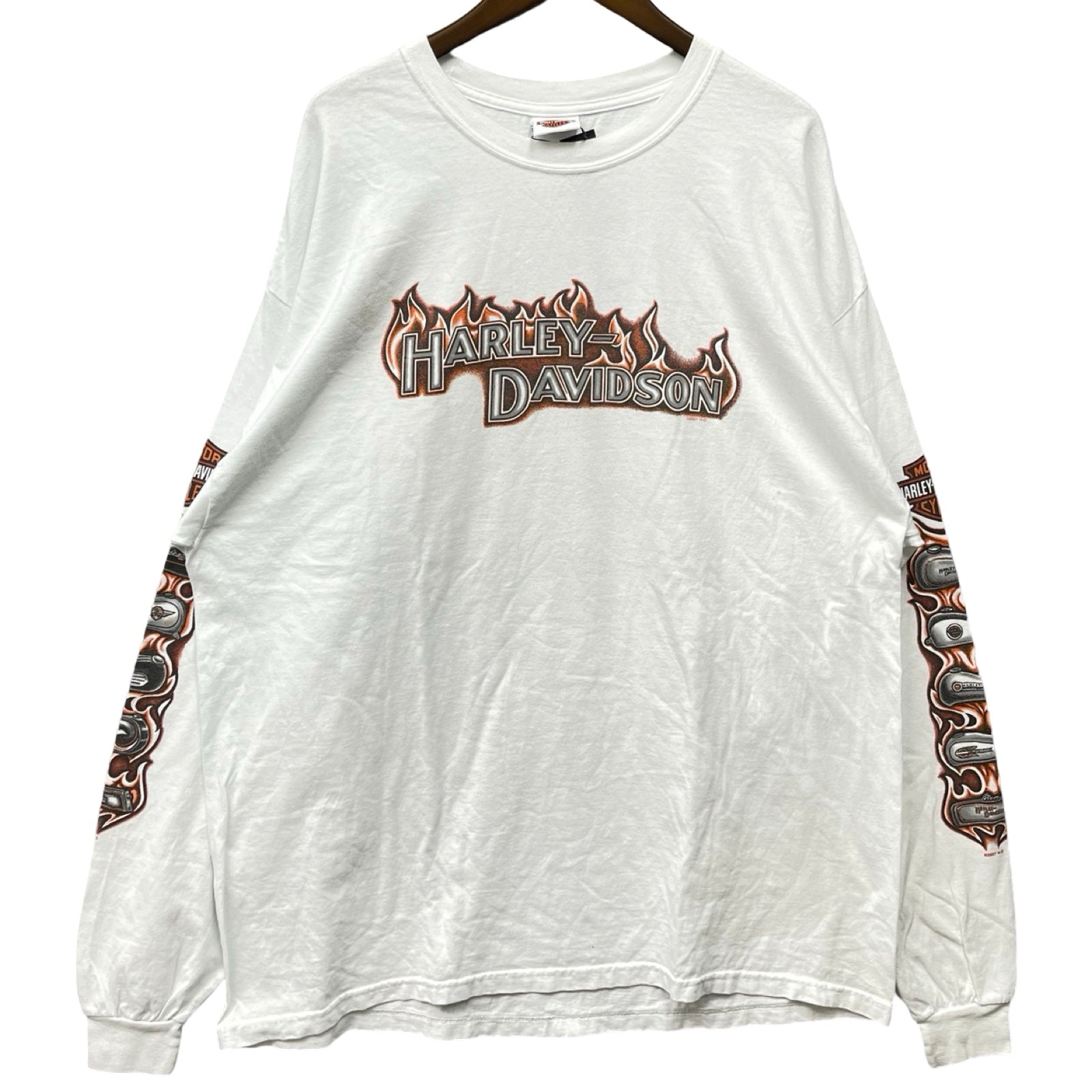 Vintage 00's Harley-Davidson "Drivateers" 2007 L/S Tee Size 2XL