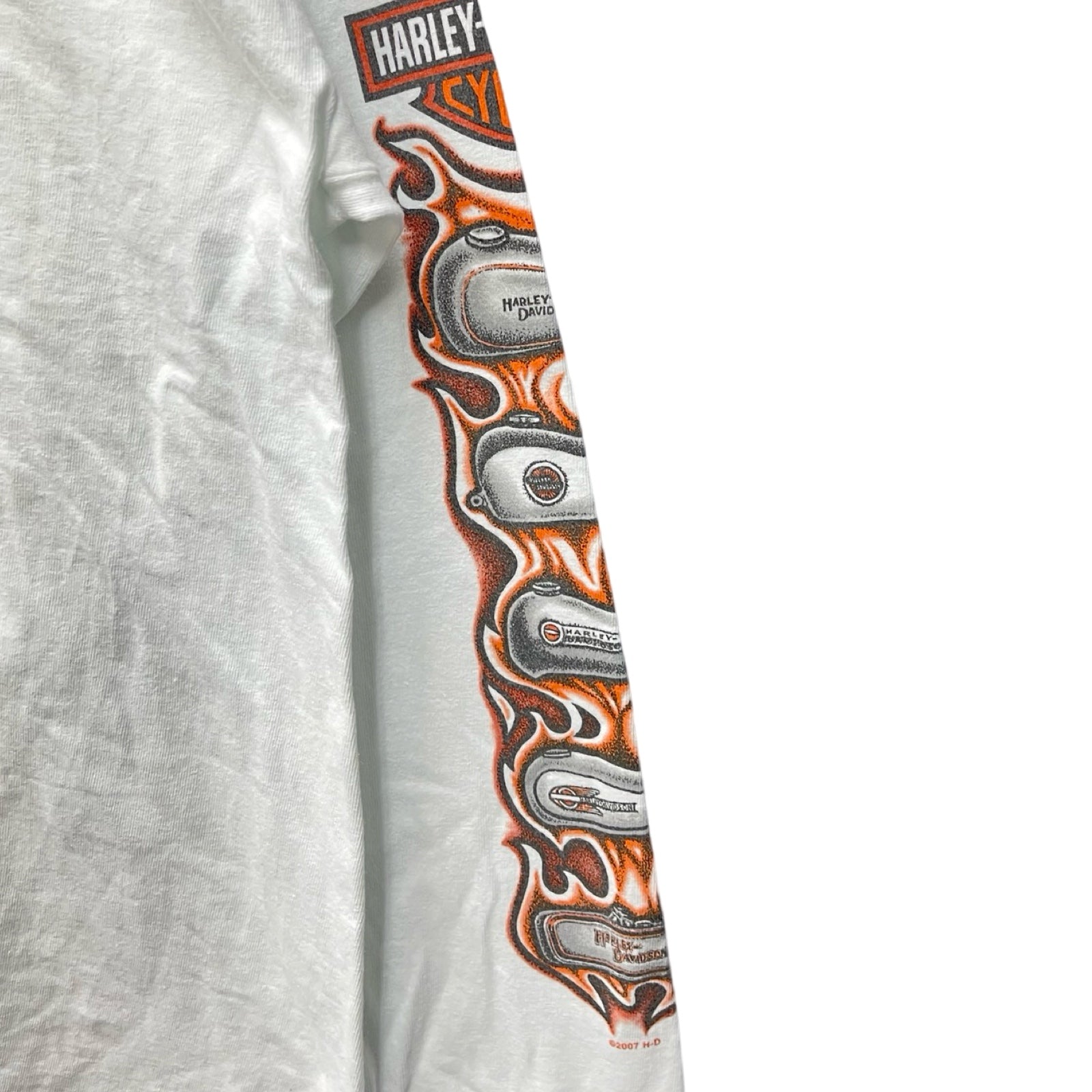 Vintage 00's Harley-Davidson "Drivateers" 2007 L/S Tee Size 2XL