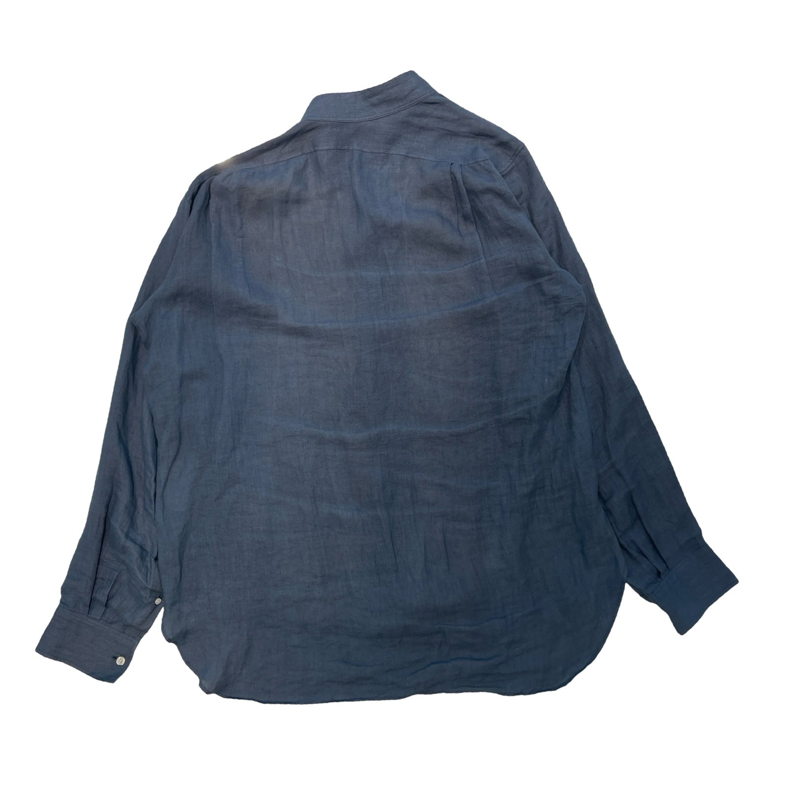 LOEWE Gradient Wing Collar Linen Shirt H2198070GA Size M ロエベ グラデーション ウイングカラー リネンシャツ サイズ41