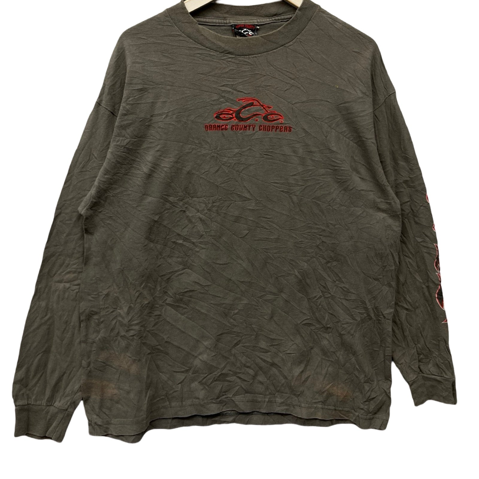 Vintage 90's ORANGE COUNTY CHOPPERS Motorcycles L/S Tee