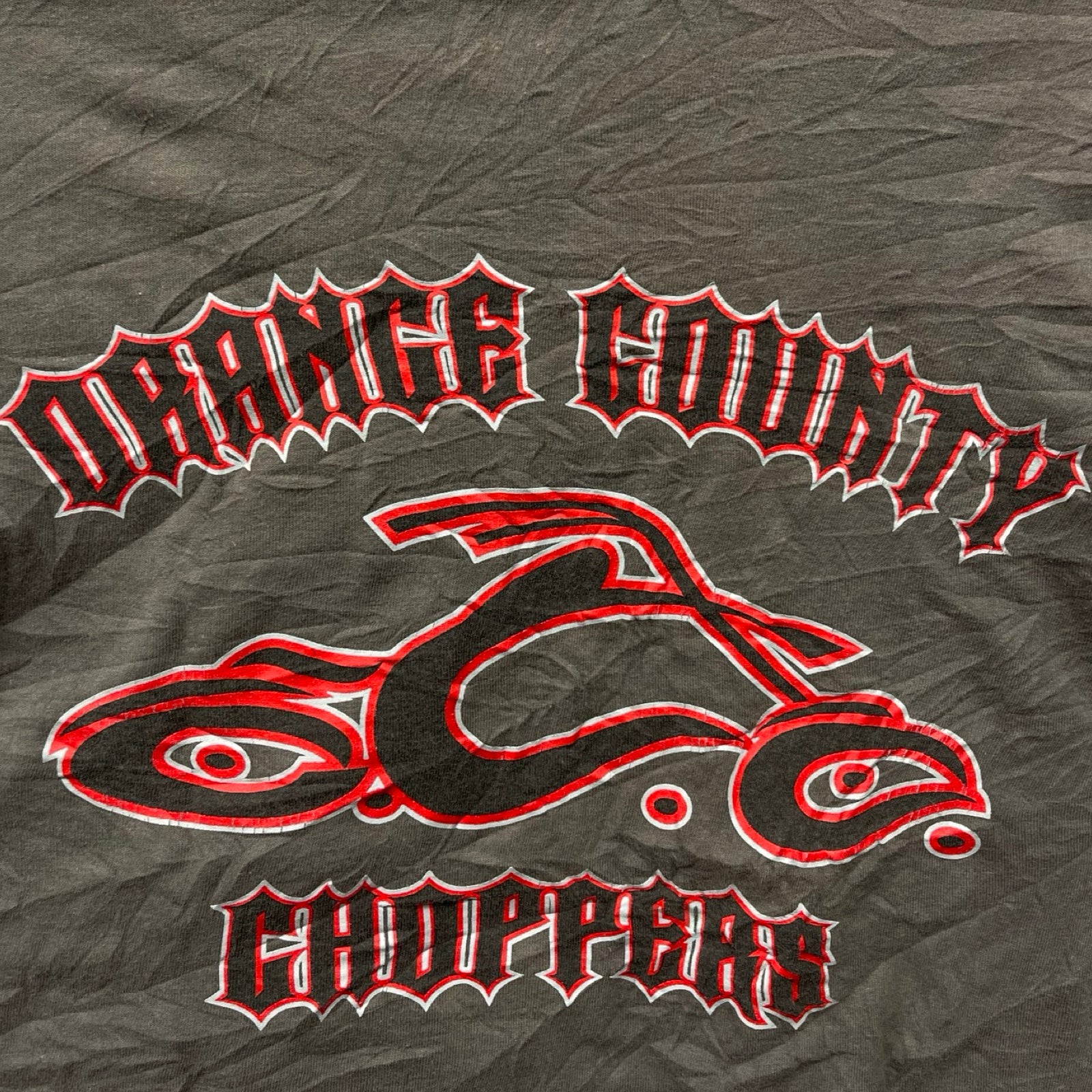 Vintage 90's ORANGE COUNTY CHOPPERS Motorcycles L/S Tee