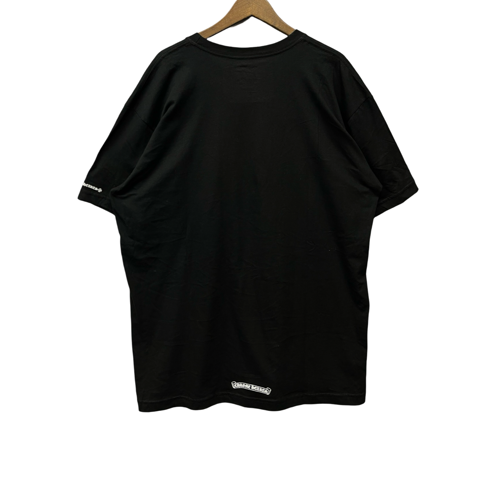 CHROME HEARTS Neck Logo Tee Size S