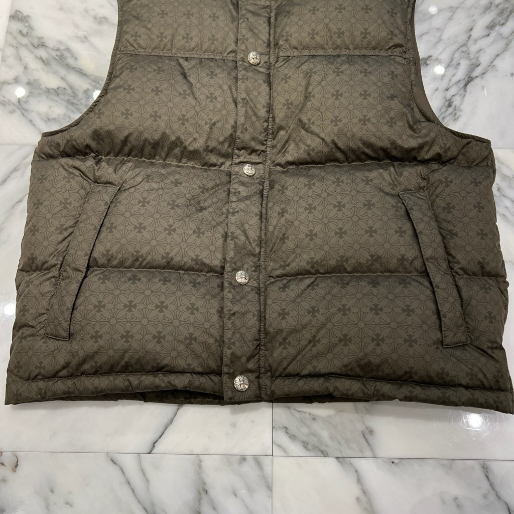 CHROME HEARTS CH Plus Stiff Down Vest Size M クロムハーツ CHプラス スティッフ ダウンベスト サイズM