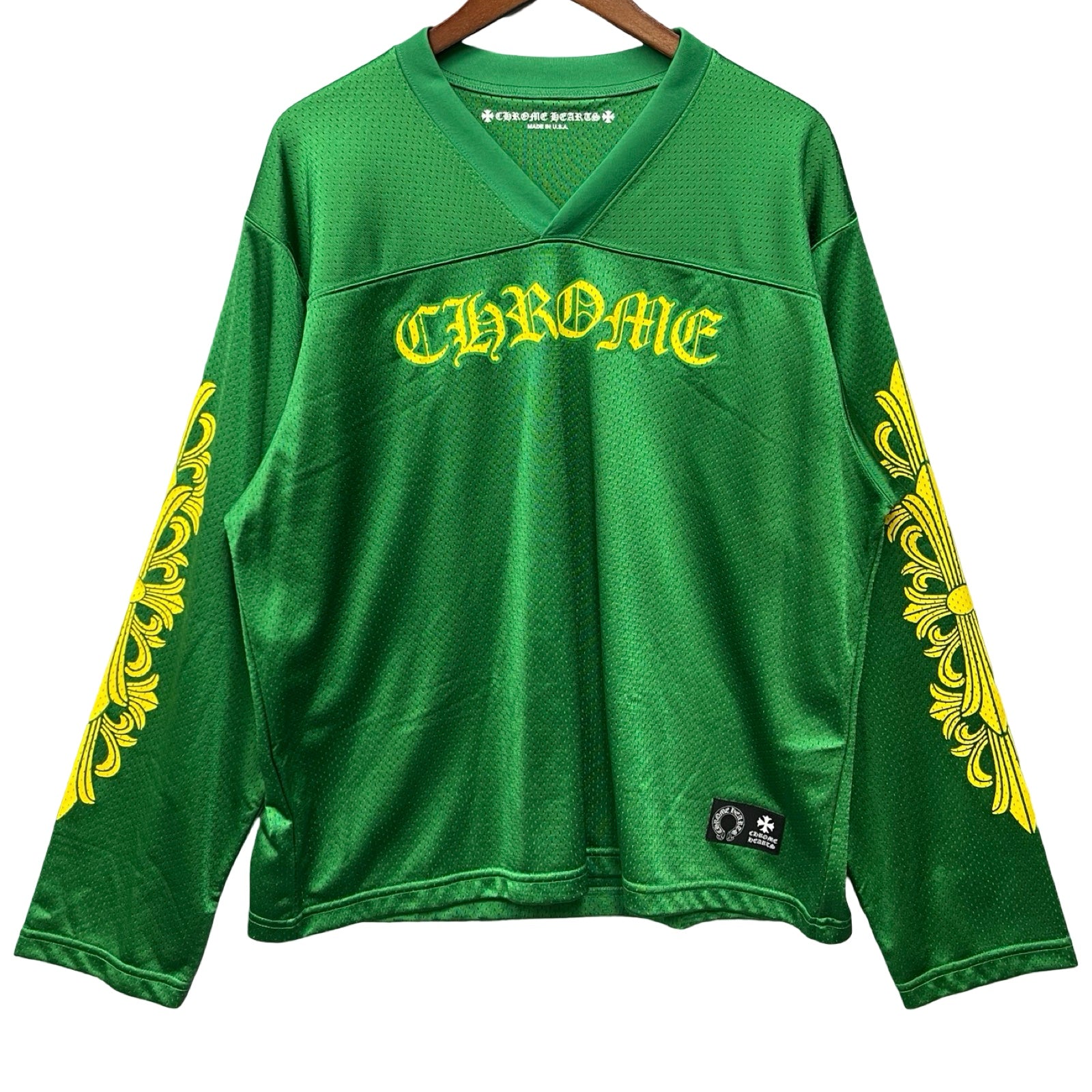 CHROME HEARTS サイズXL MESH WARM UP JERSEY CHROME HEARTS Mesh Warm Up Jersey Size XL – MEMENTOS ONLINE SHOP