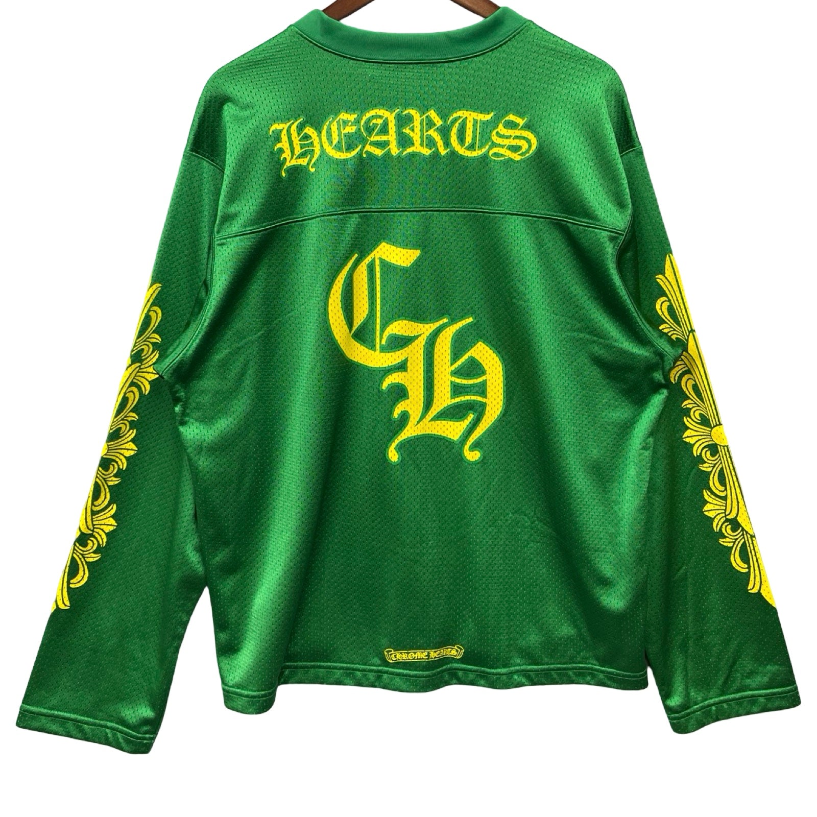 CHROME HEARTS Mesh Warm Up Jersey Size M