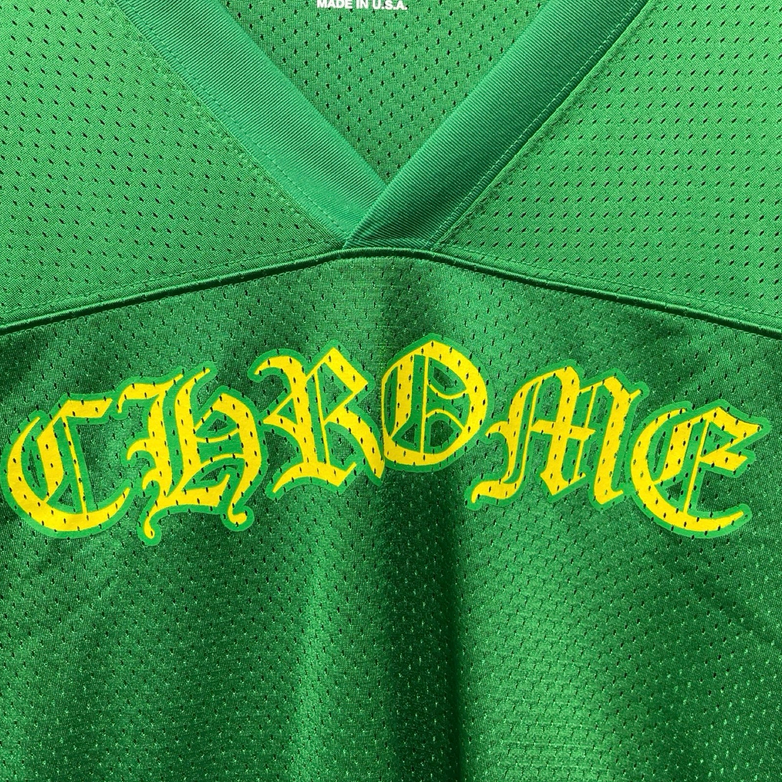 CHROME HEARTS Mesh Warm Up Jersey Size M