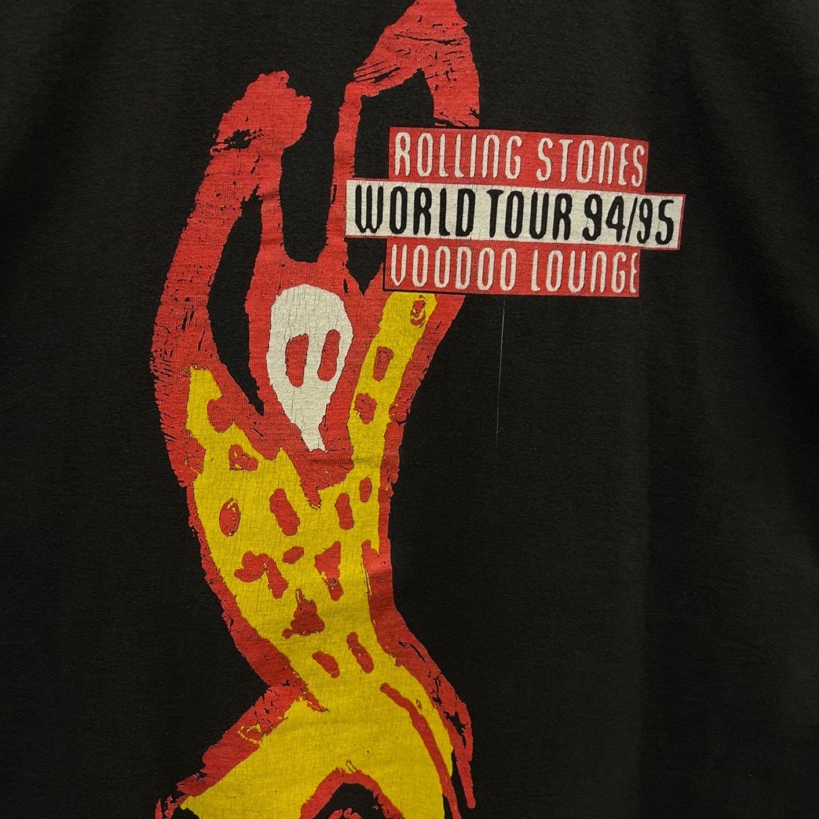 Vintage 90's The Rolling Stones Voodoo Lounge Tour 94/95 S/S Tee