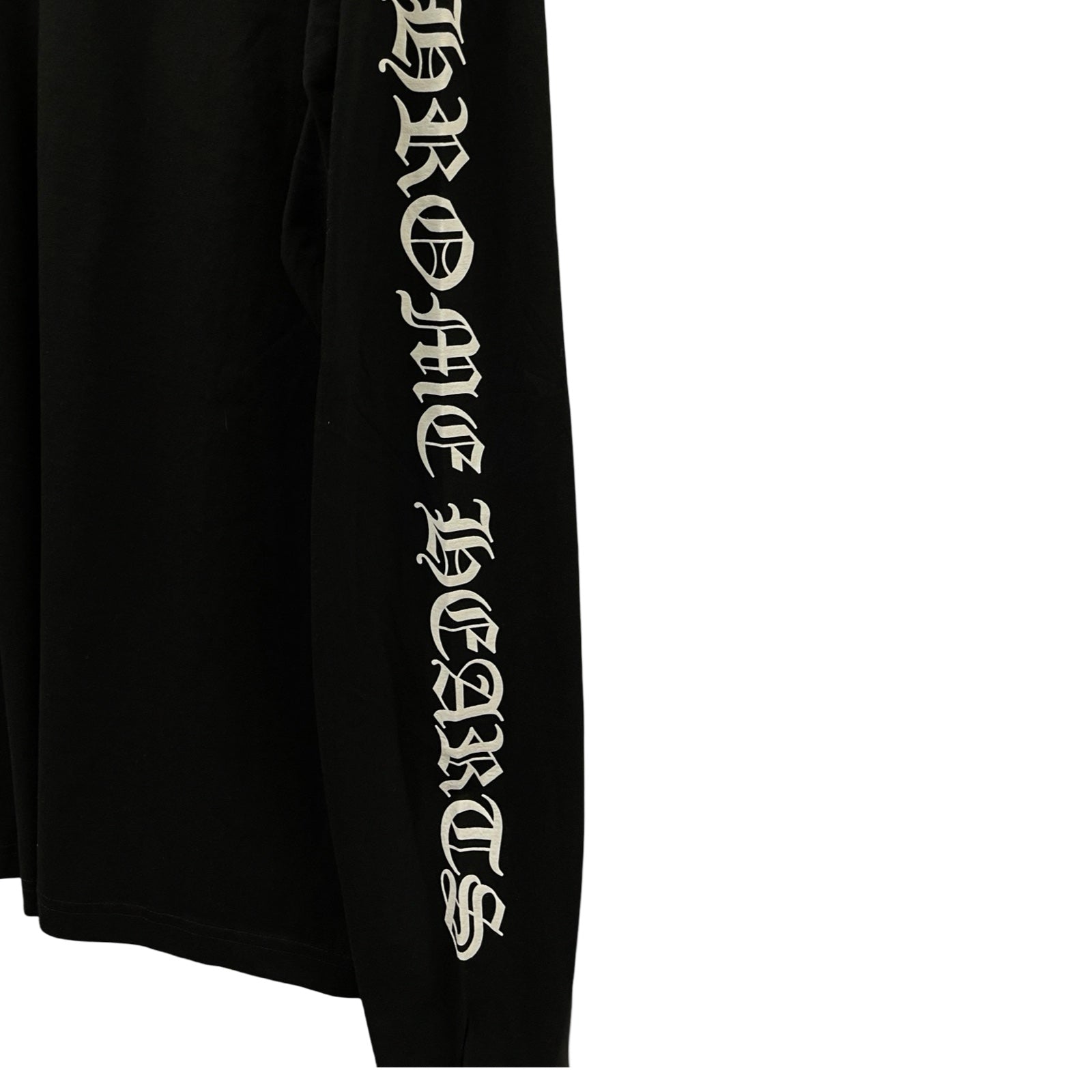 CHROME HEARTS Back Scroll Label Logo Long Sleeve Tee Size L