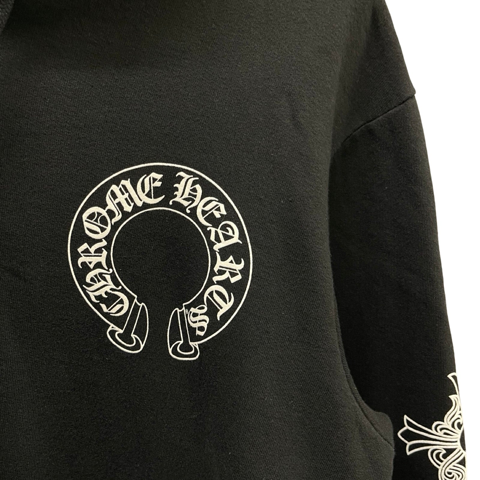 CHROME HEARTS Made In Hollywood 3 ICON Pullover Hoodie Size M