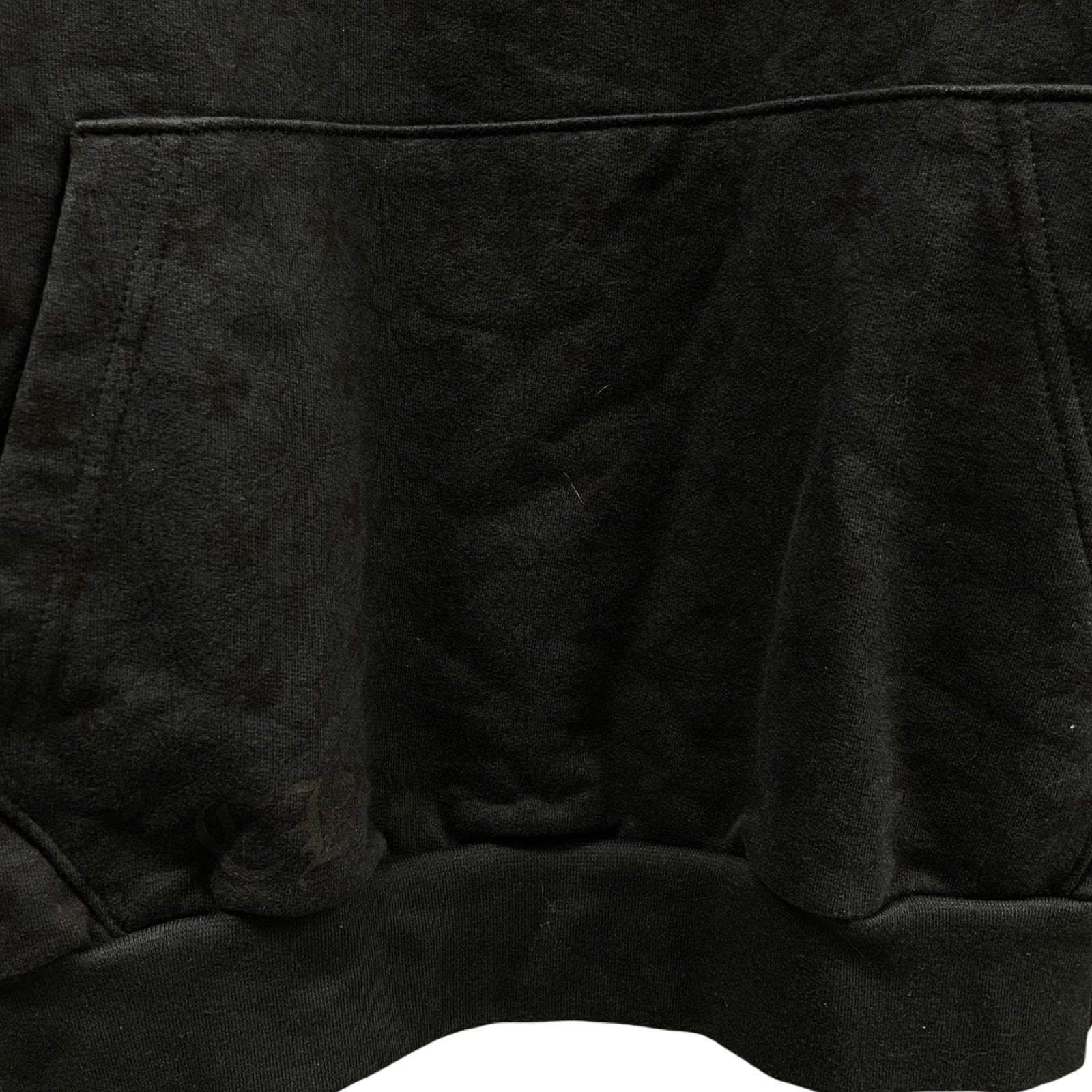 CHROME HEARTS CH Plus Vertical Logo Horseshoe Pullover Hoodie Size XXL