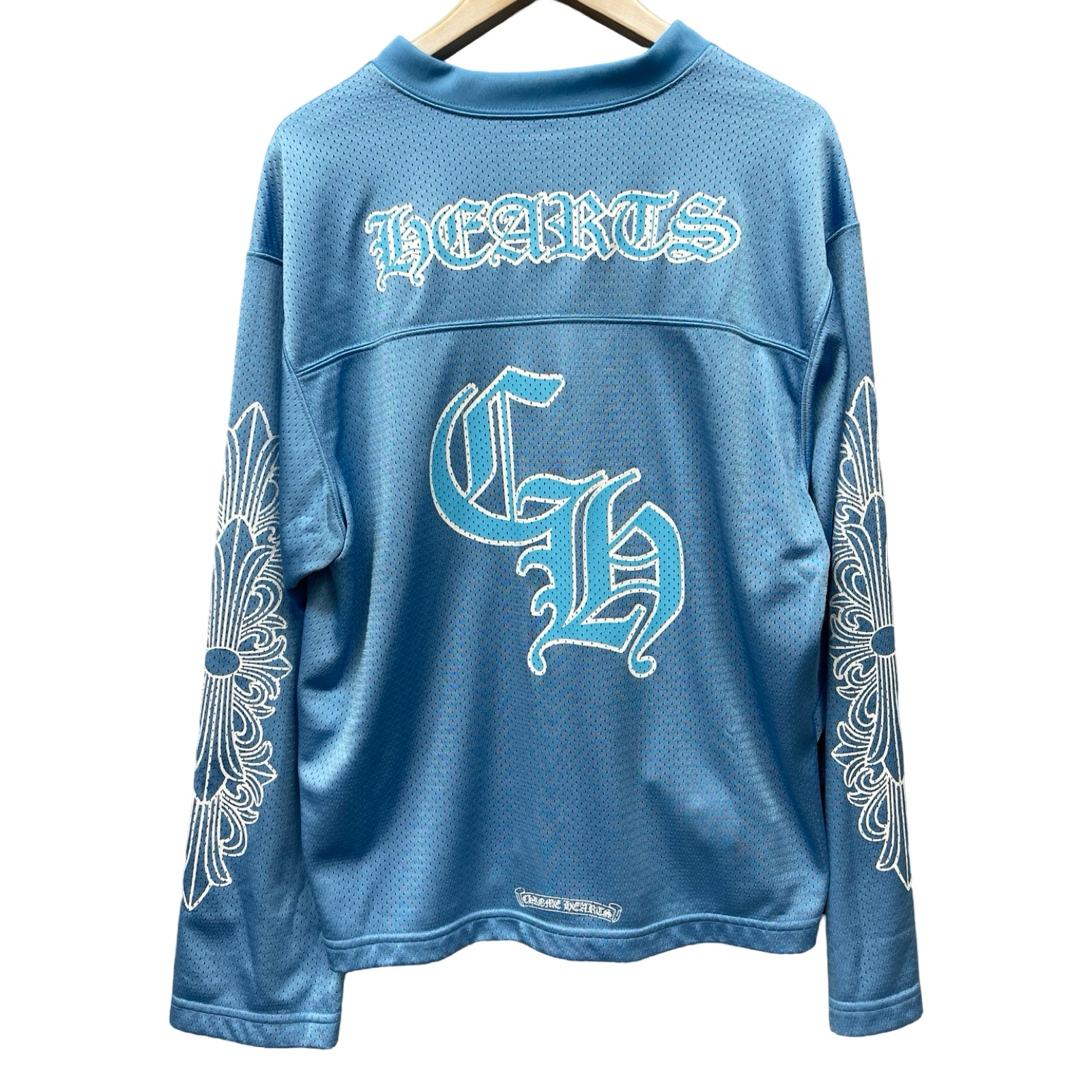 CHROME HEARTS Mesh Warm Up Jersey Size M