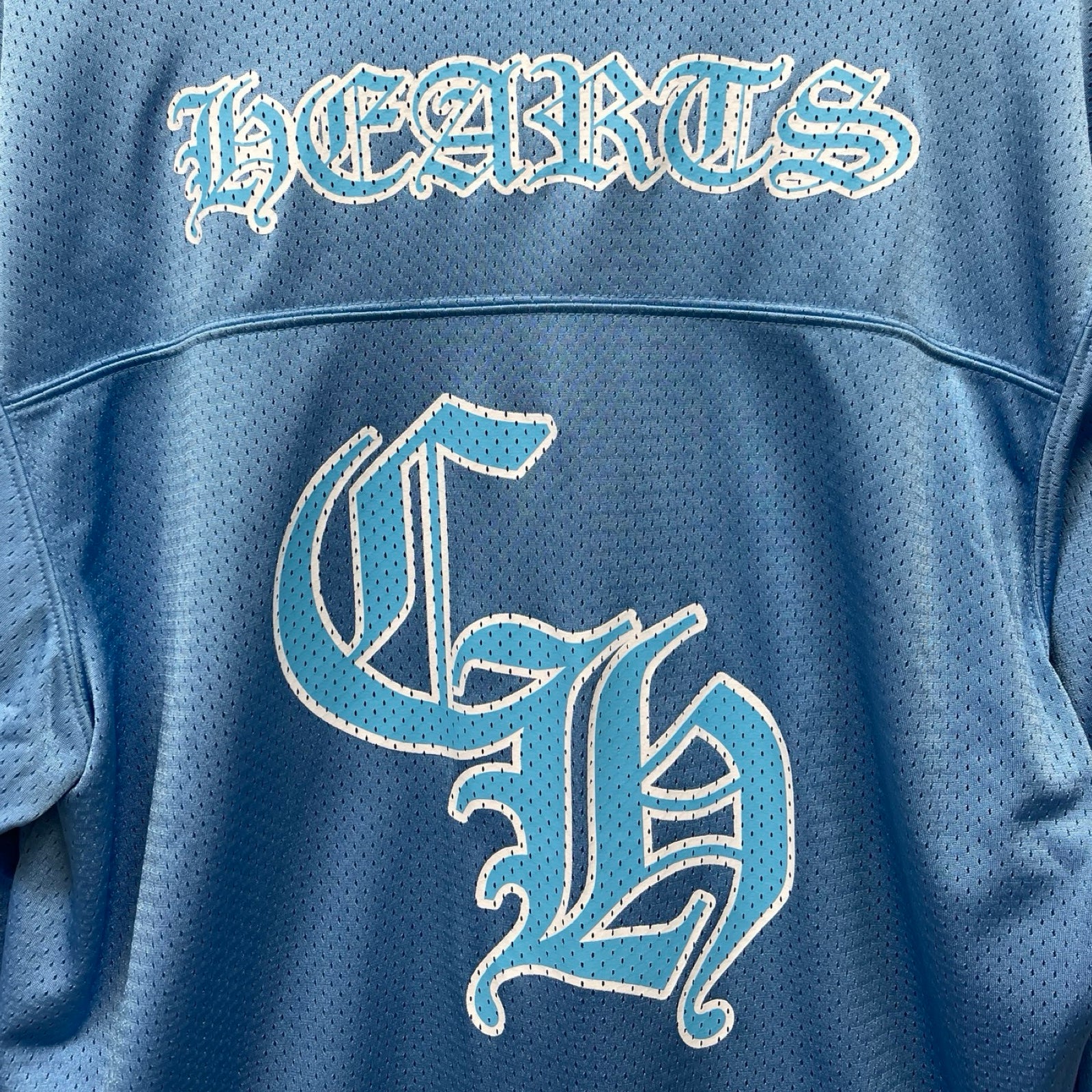 CHROME HEARTS Mesh Warm Up Jersey Size M