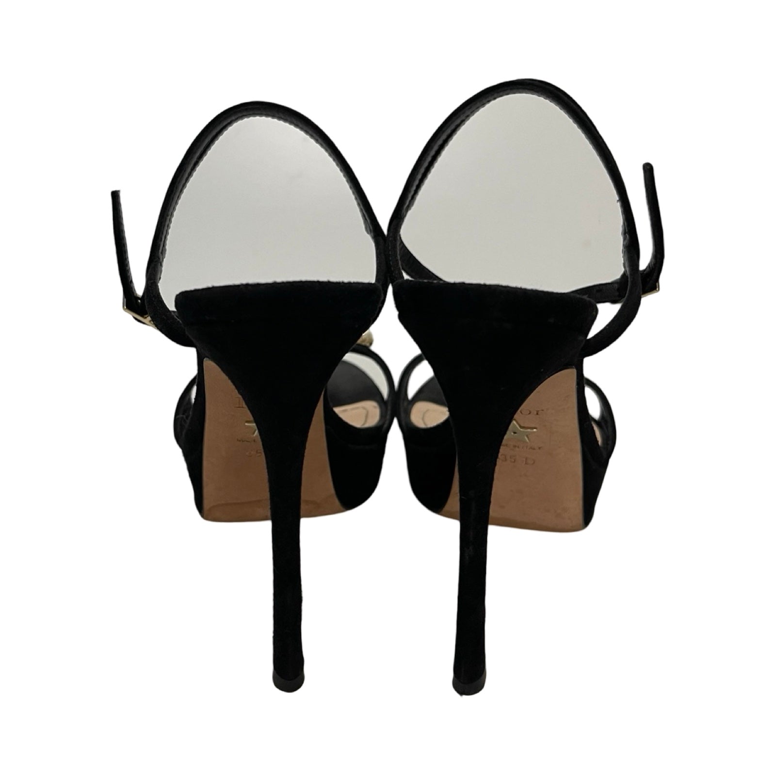 DIOR 2024SS Christian Dior 2024 Cruise Diorly Pearl Heeled Sandals Size 35D