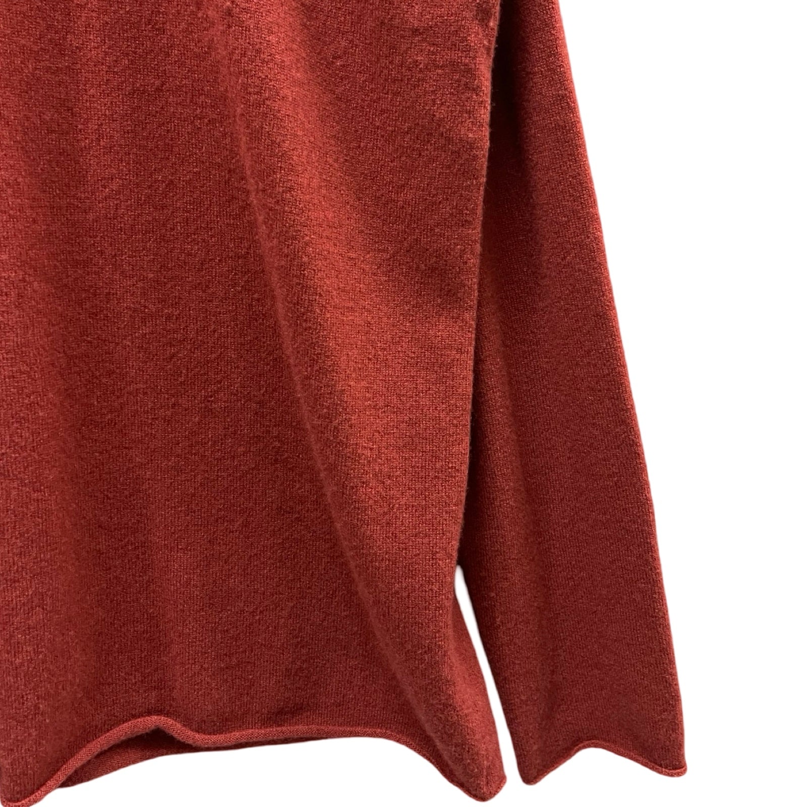 lucien pellat-finet Skull Embroidery Crew Neck Cashmere Knit Sweater Size L