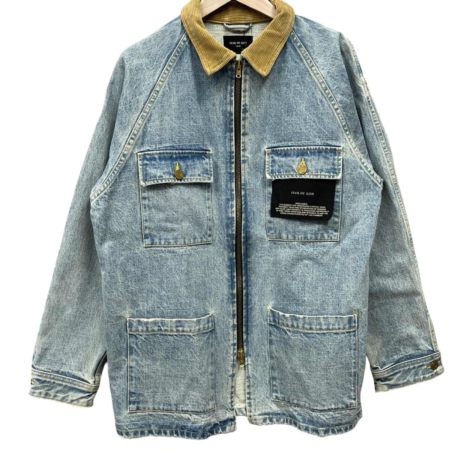 FEAR OF GOD 5th Collection Denim Jacket Size M