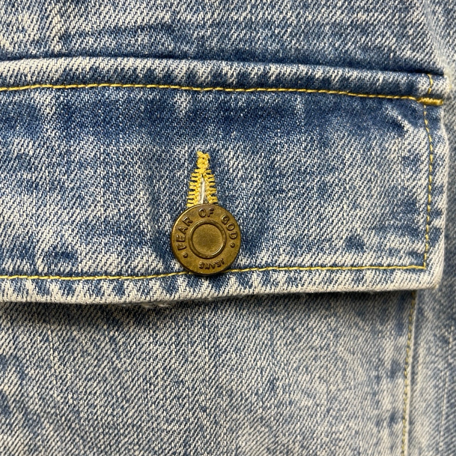 FEAR OF GOD 5th Collection Denim Jacket Size M