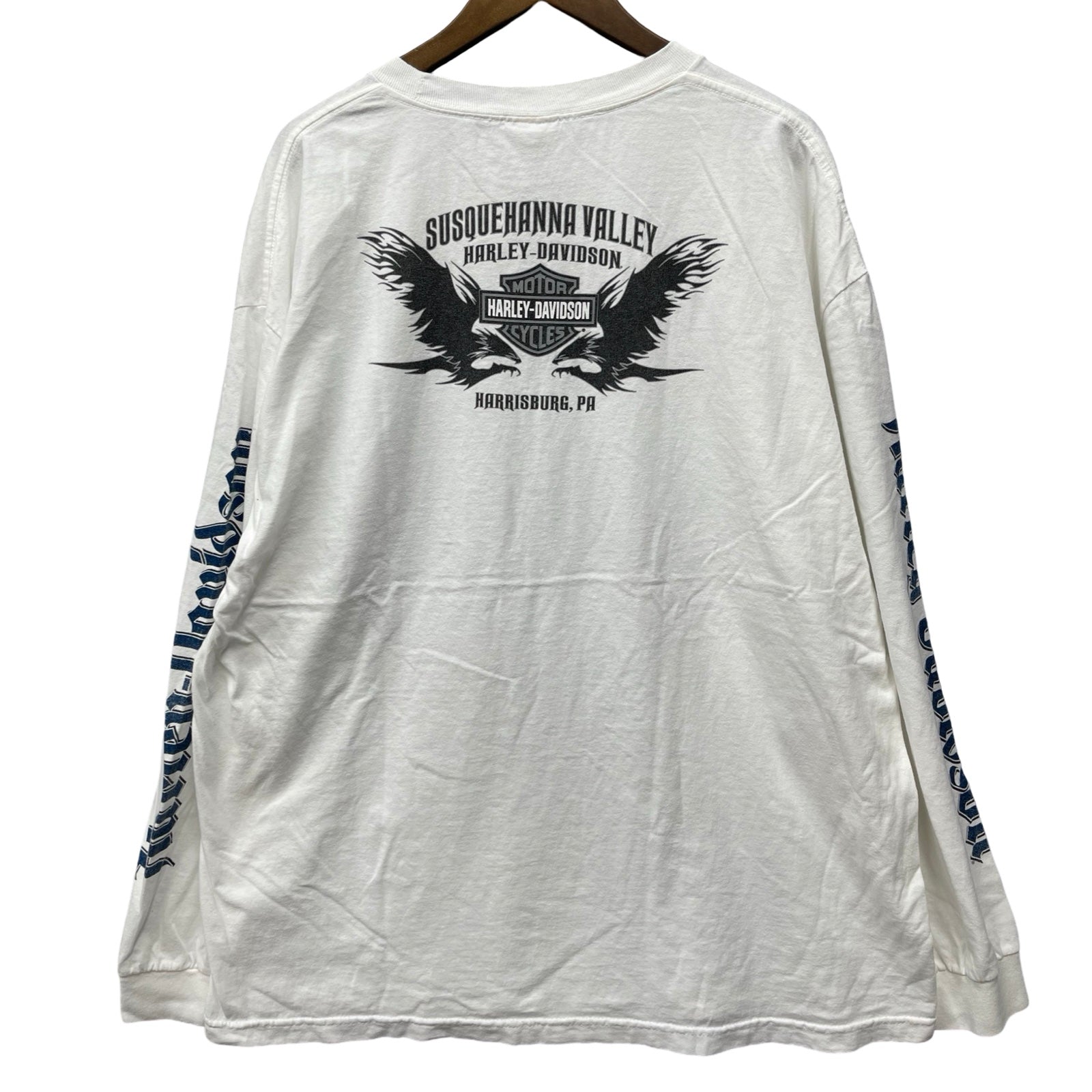 Vintage 00's Harley-Davidson "Speed & Power" 2013 L/S Tee Size 2XL