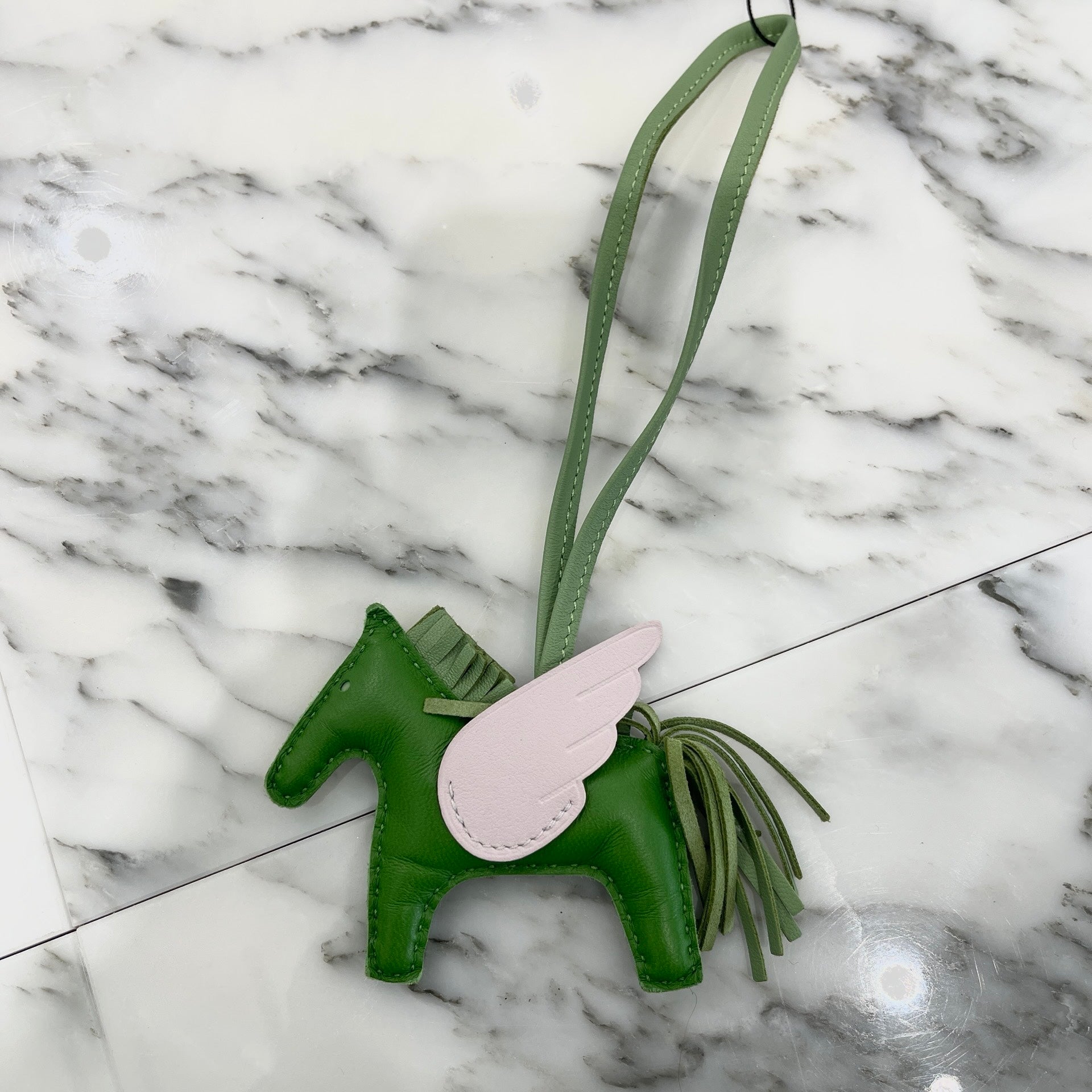 HERMES Rodeo Pegasus Charm PM Agnomilo W刻印 エルメス ロデオペガサスチャーム アニョーミロ